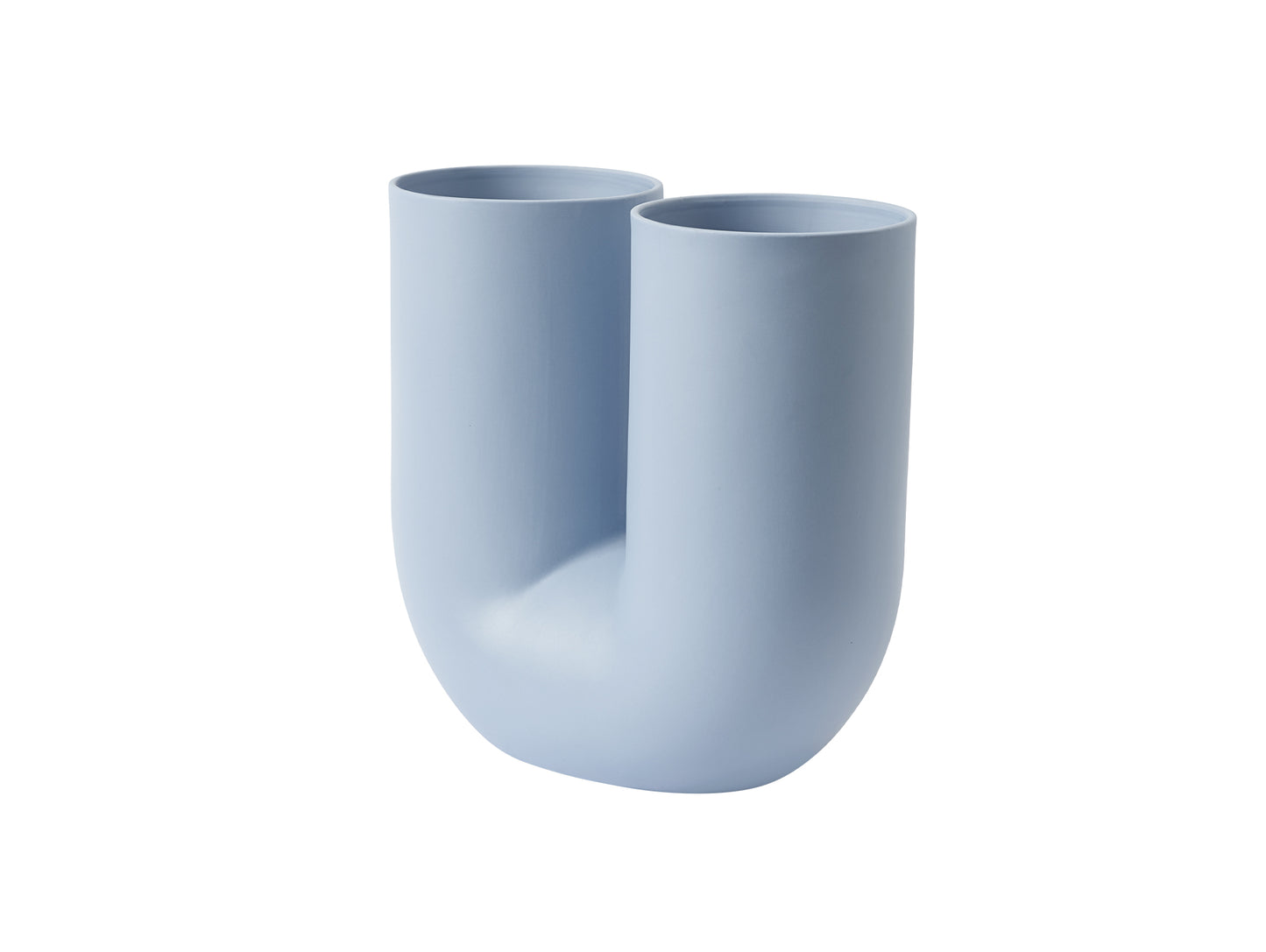 Kink Vase by Muuto - Light Blue