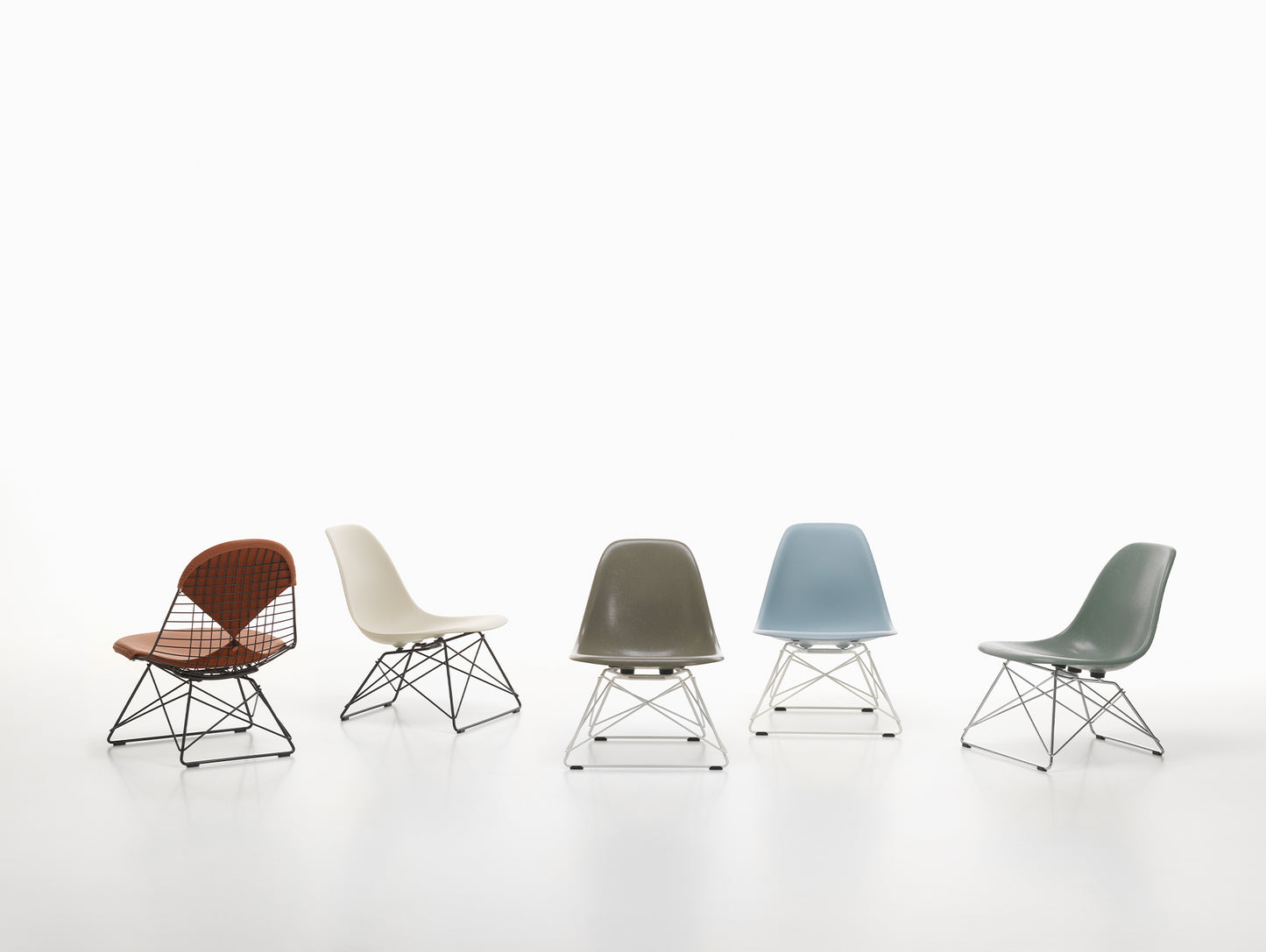 Eames LSR Plastic Side Chair by Vitra