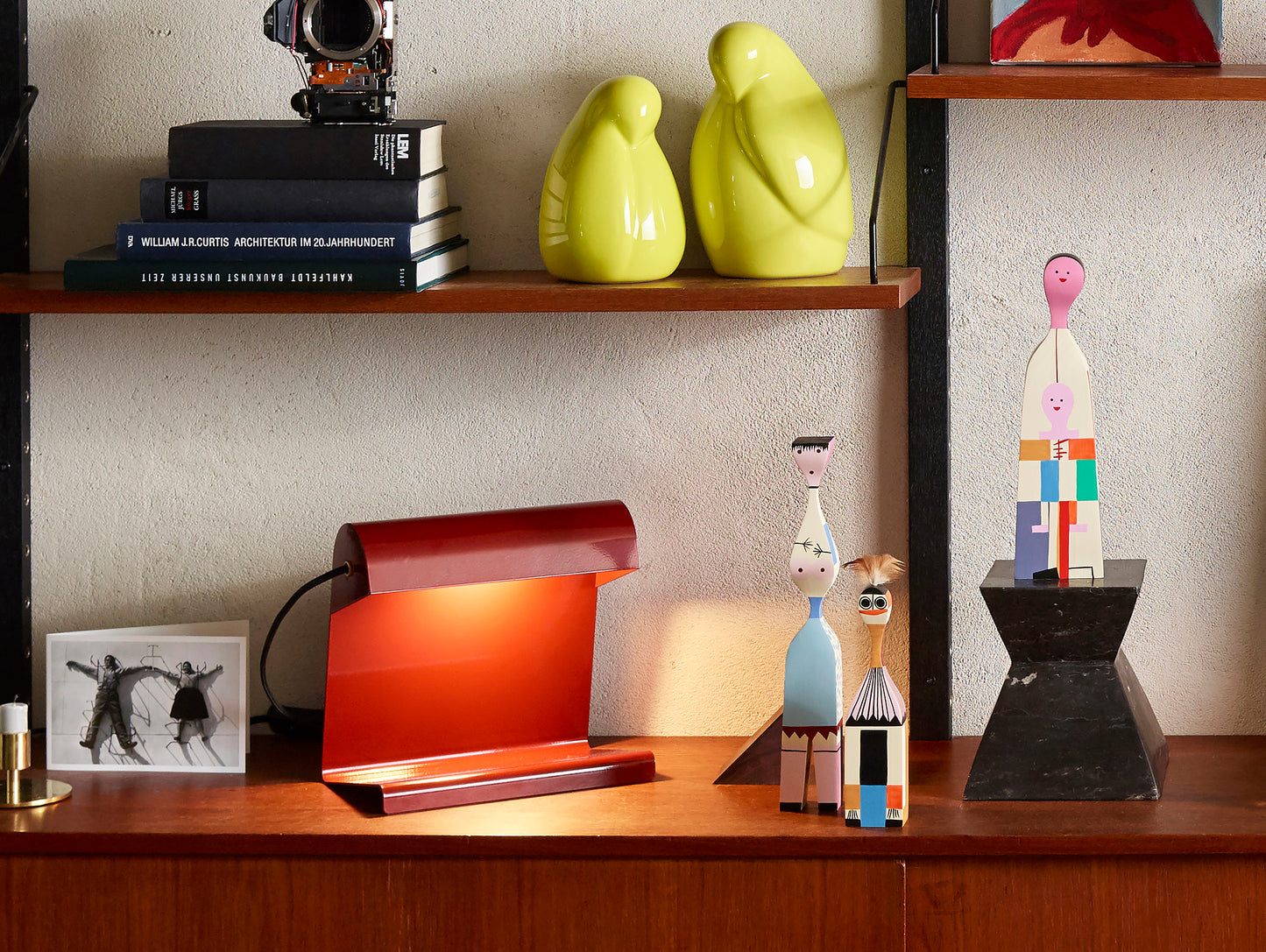 Lampe de Bureau by Vitra - Japanese Red