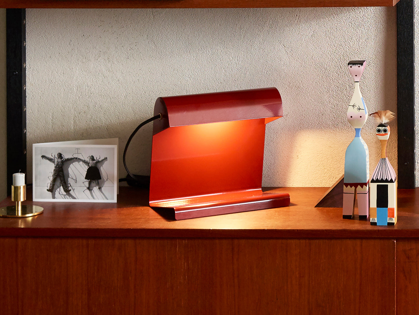 Lampe de Bureau by Vitra - Japanese Red