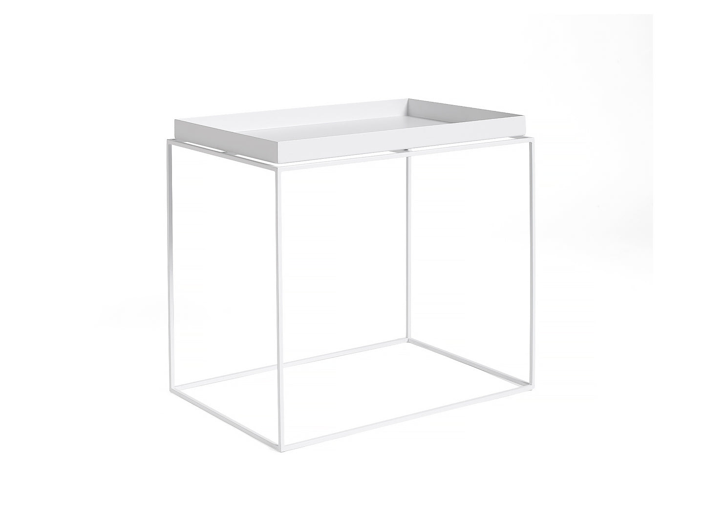 Large White Tray Table by HAY