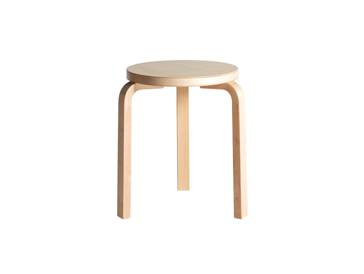 Alvar Aalto Stool 60 by Artek - Birch Veneer