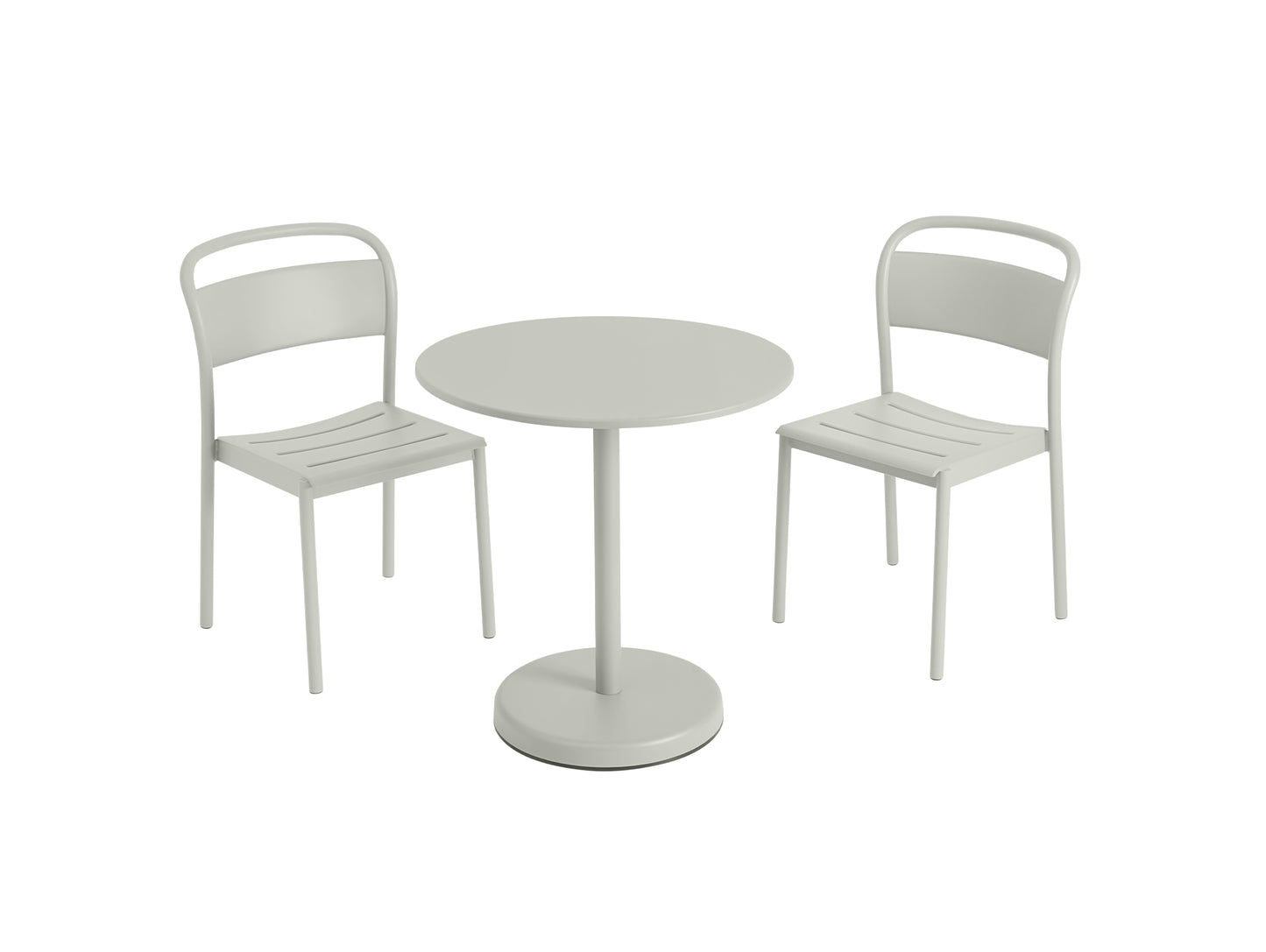 Linear Side Chair in Grey by Muuto