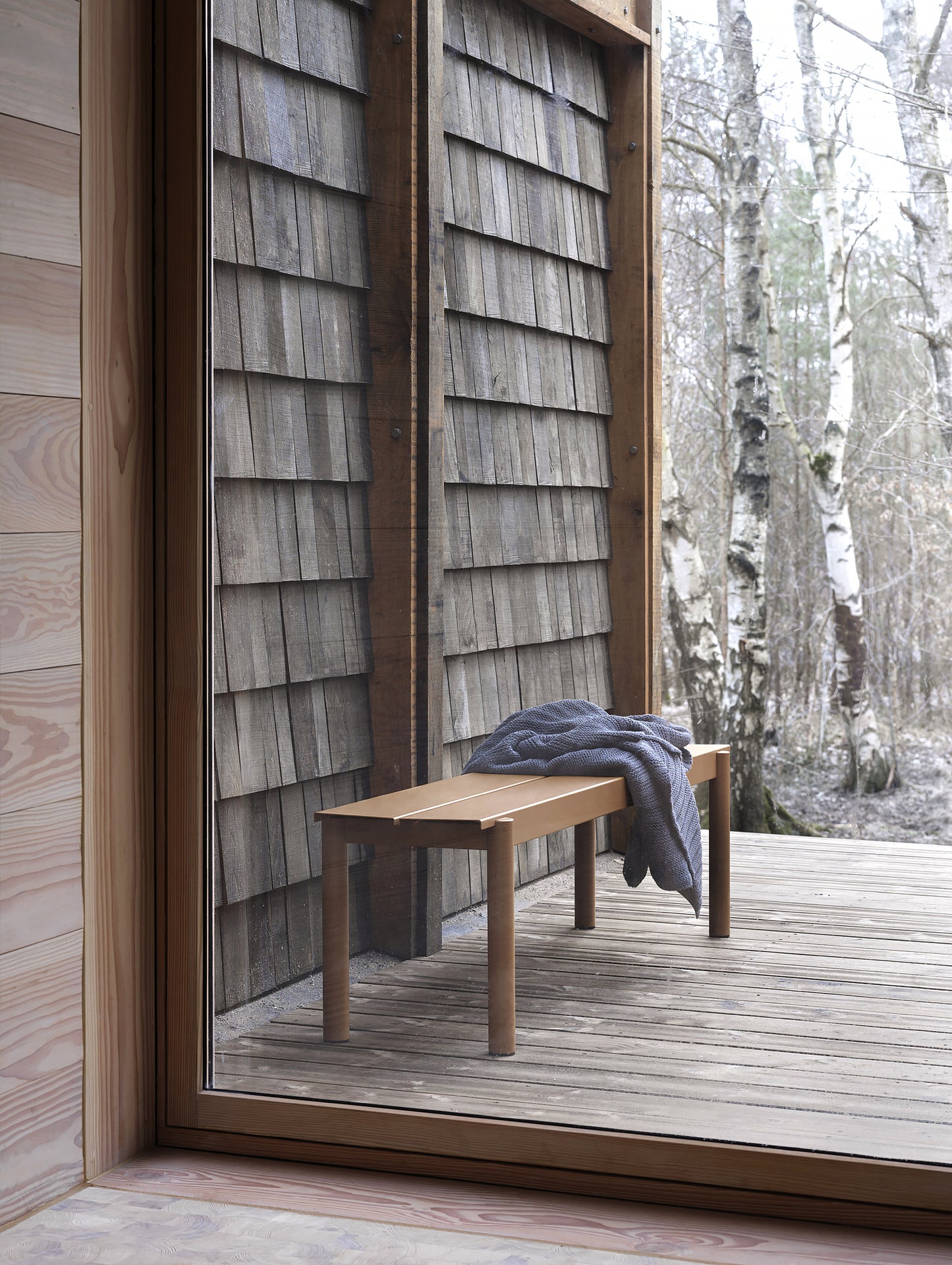 Muuto Linear Bench 170 cm - Burnt Orange