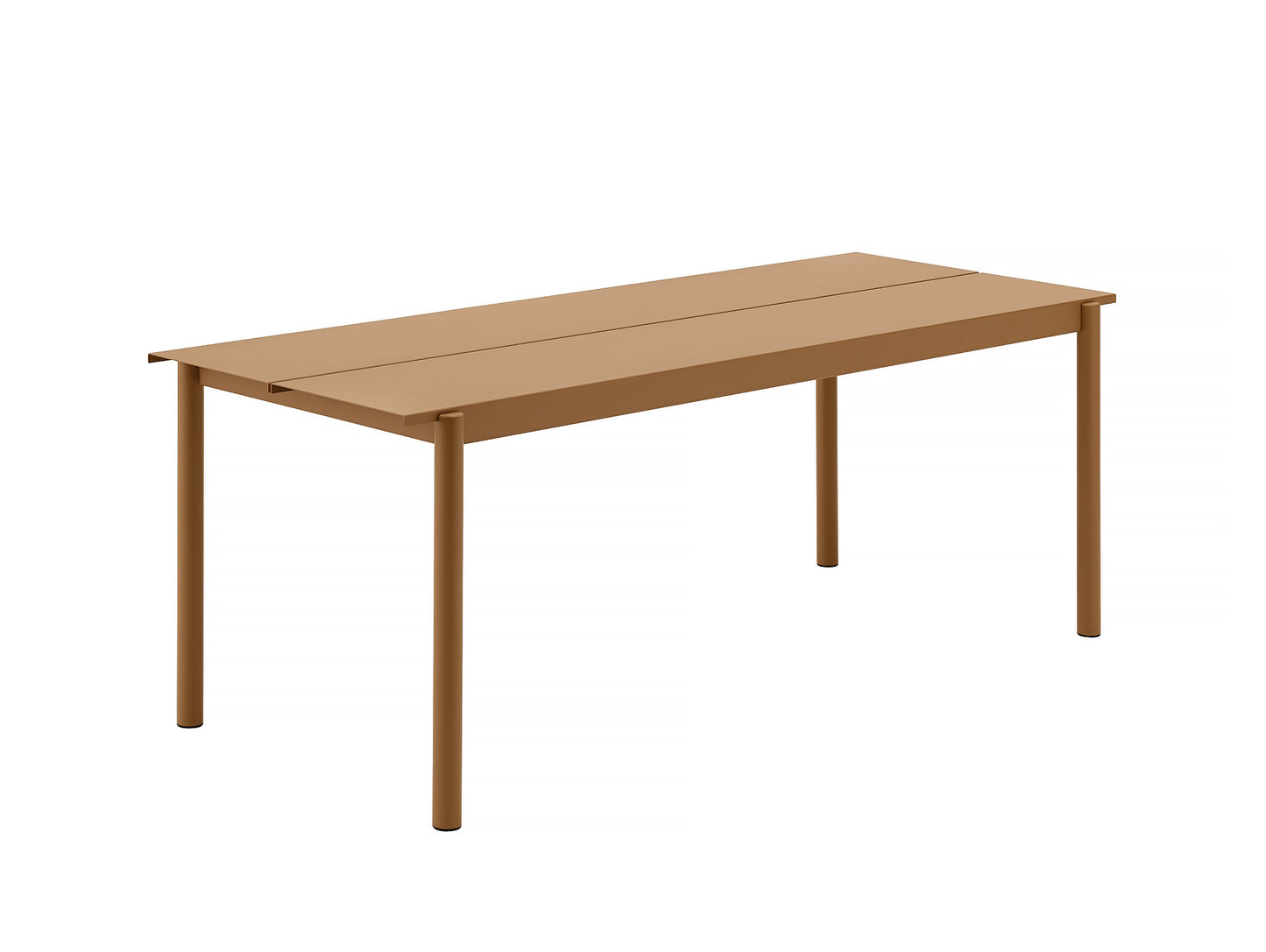 Muuto Linear Table 200 cm - Burnt Orange