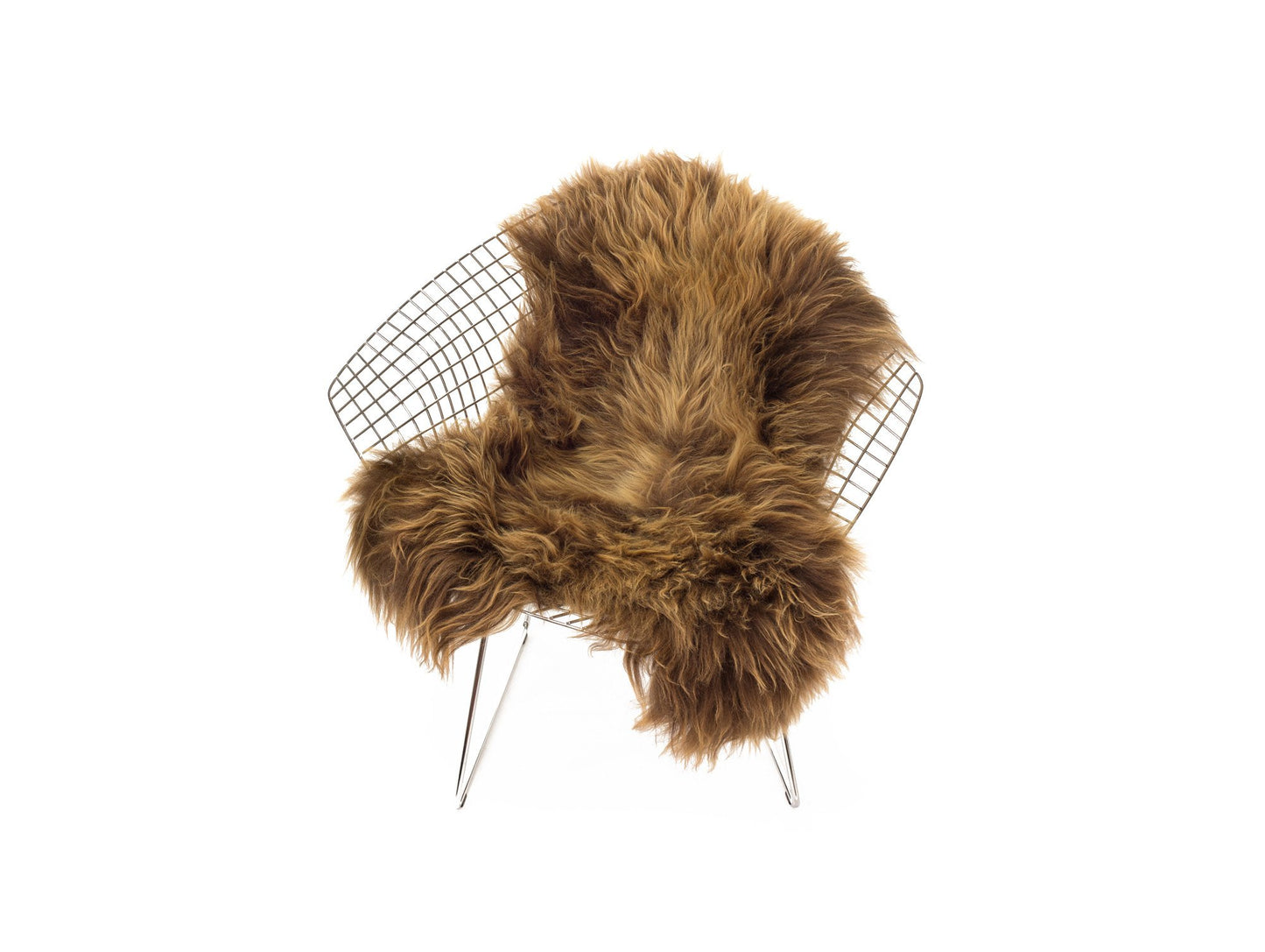 Cuero Long-haired Sheepskin - Brown