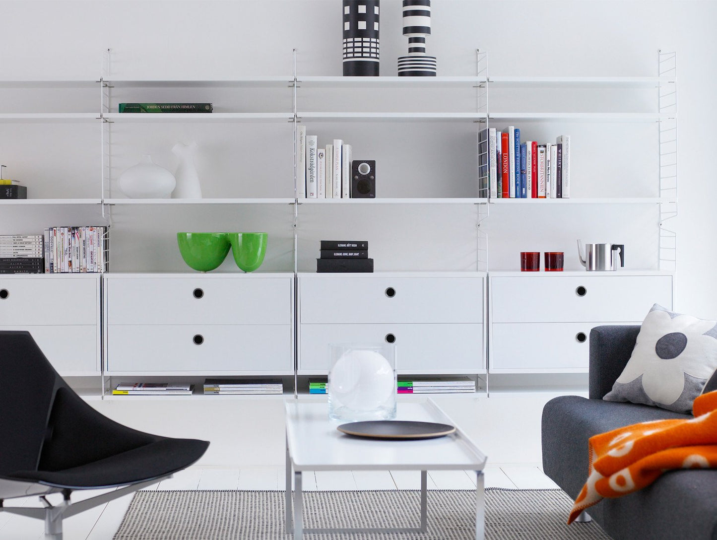 String System Chest with 2 Drawers