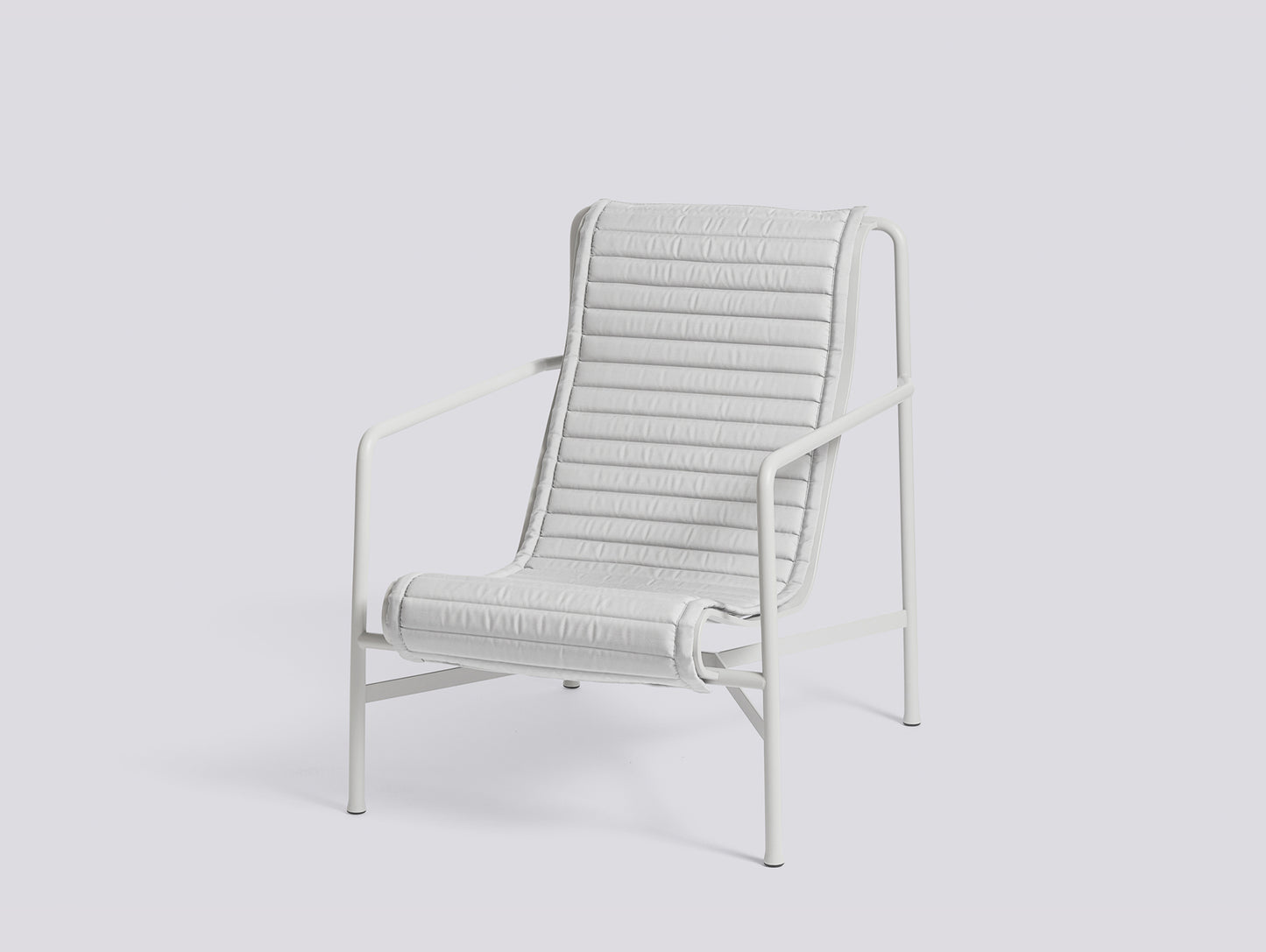 Palissade Quilted Cushions by HAY - Lounge Chair High, Sky Grey