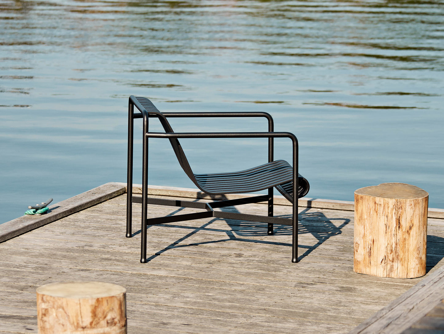 Palissade Lounge Chair, Low, Anthracite