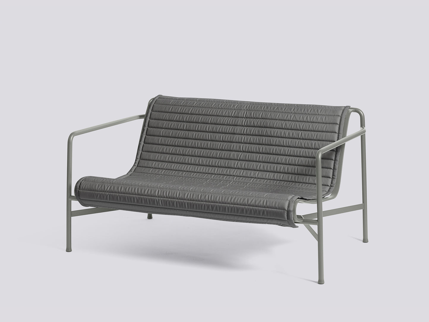 Palissade Quilted Cushions by HAY - Lounge Sofa, Anthracite