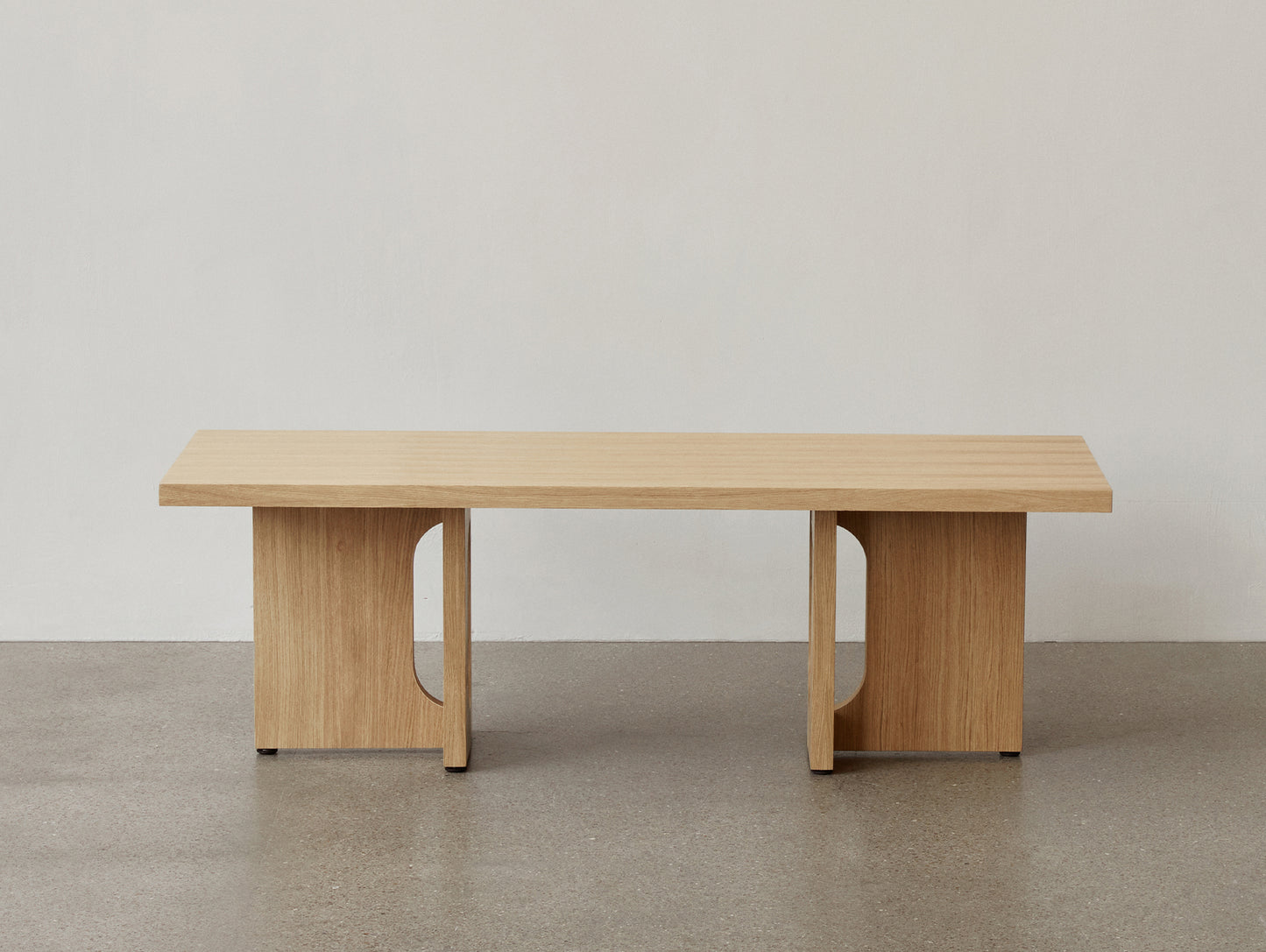 Androgyne Lounge Table by Menu - Oak Veneer Top / Oak Veneer Base