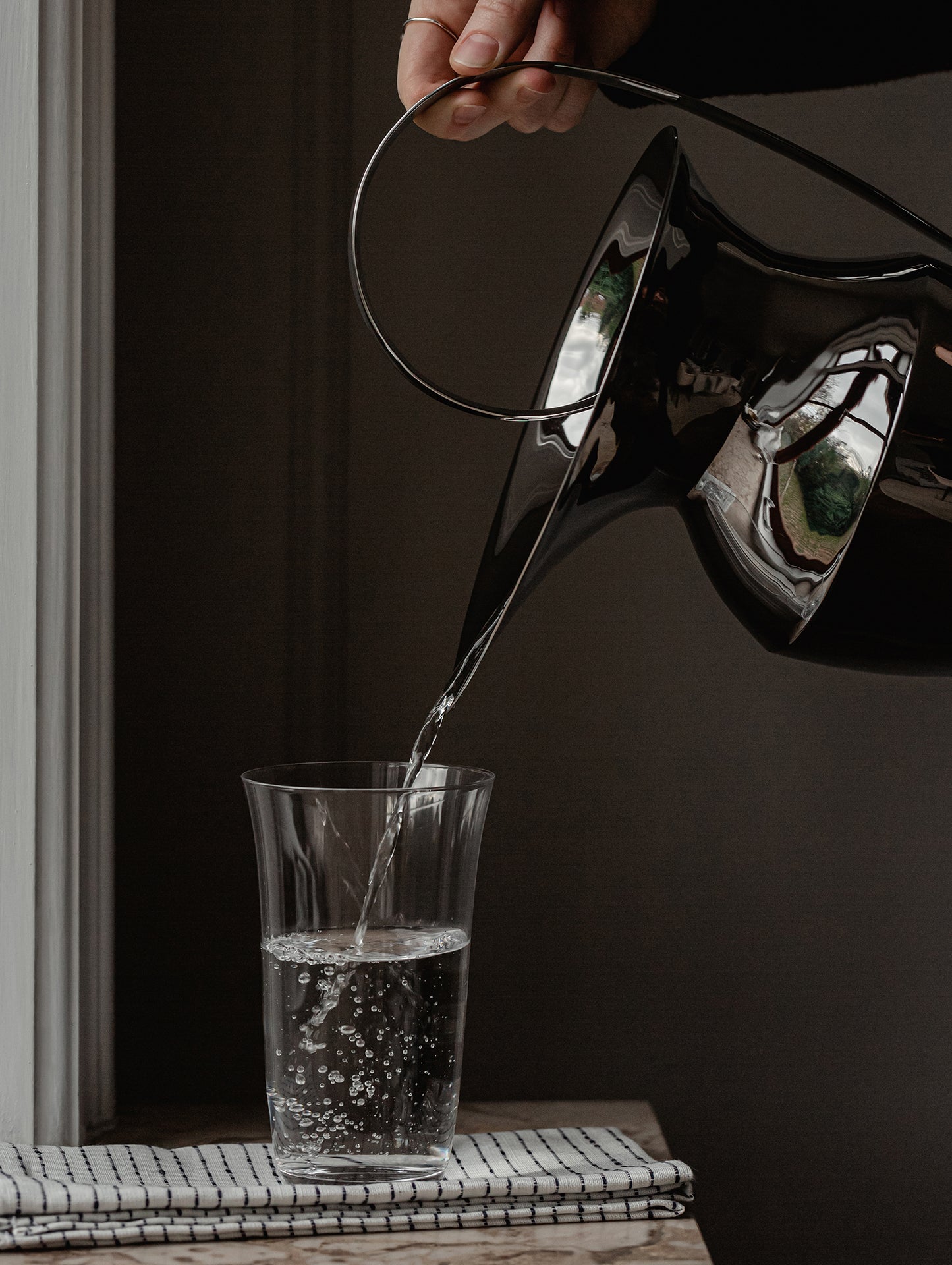 Strandgade Drinking Glass - Set of 2 by Menu / H 14cm