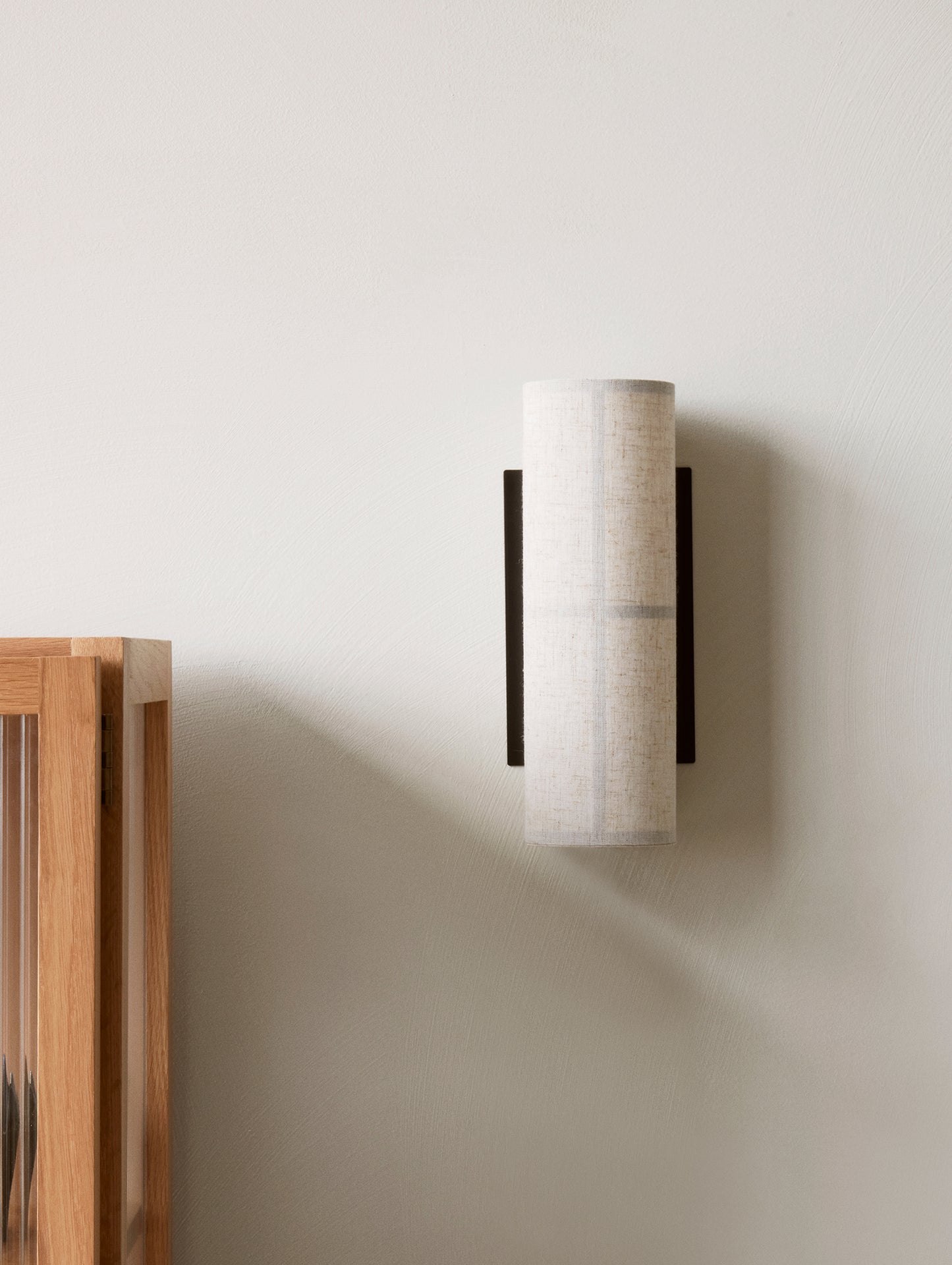 Hashira Wall Lamp by Menu - Raw Linen