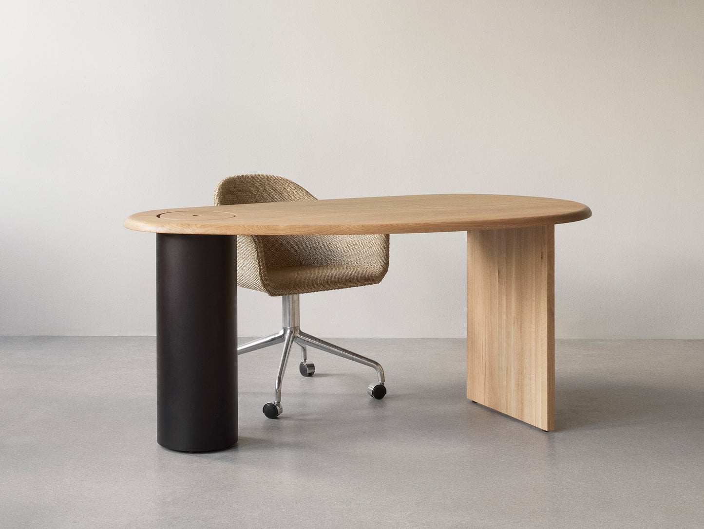 The Eclipse Desk by Menu - Natural Oiled Oak