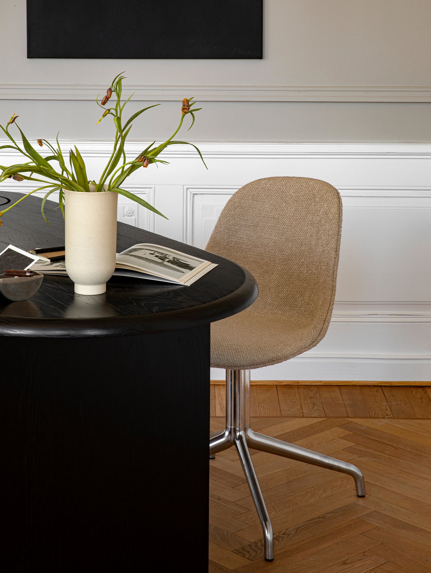 The Eclipse Desk by Menu - Dark Oiled Oak