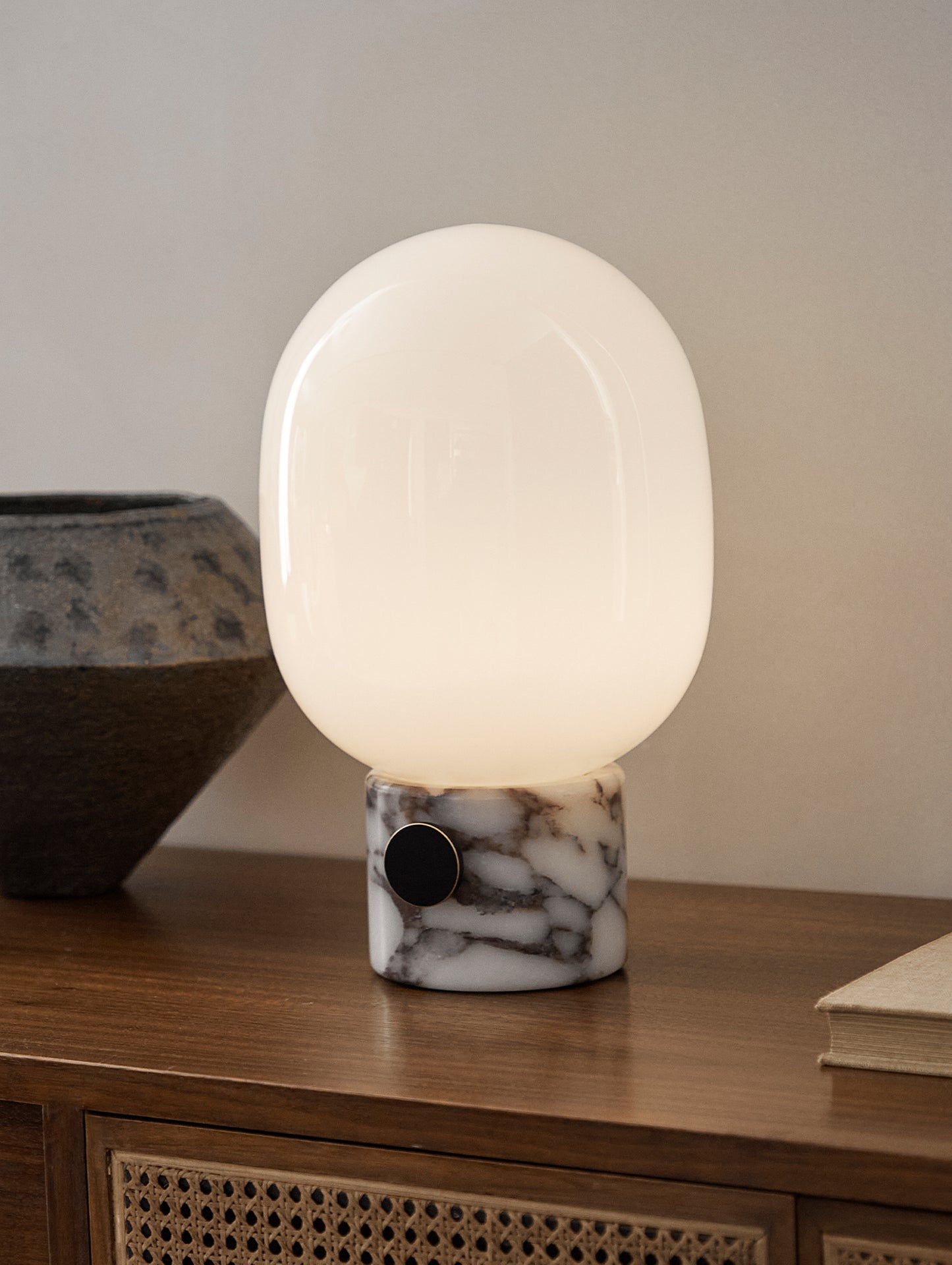 JWDA Marble Lamp by Menu - Calacatta Viola Marble