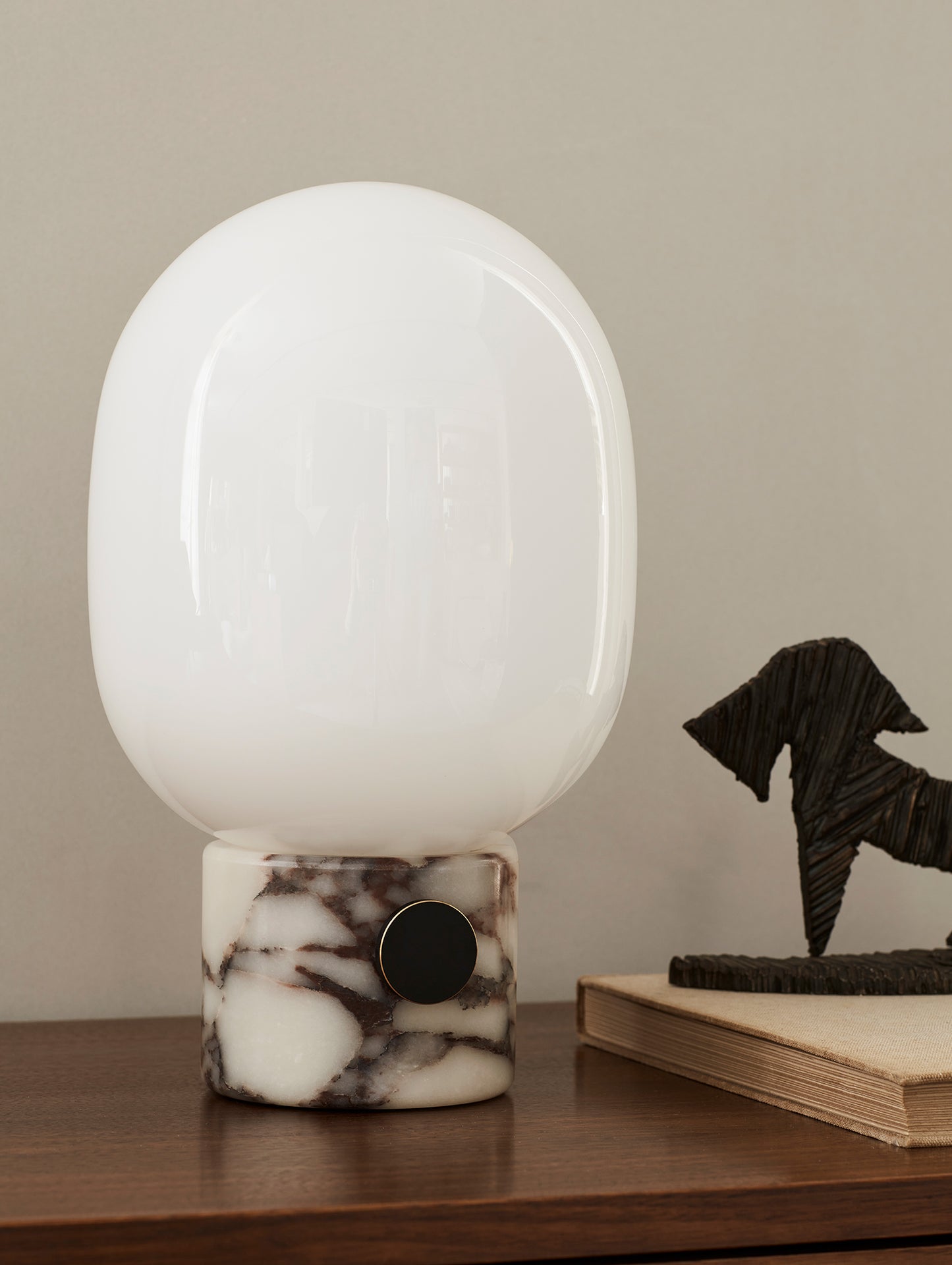 JWDA Marble Lamp by Menu - Calacatta Viola Marble