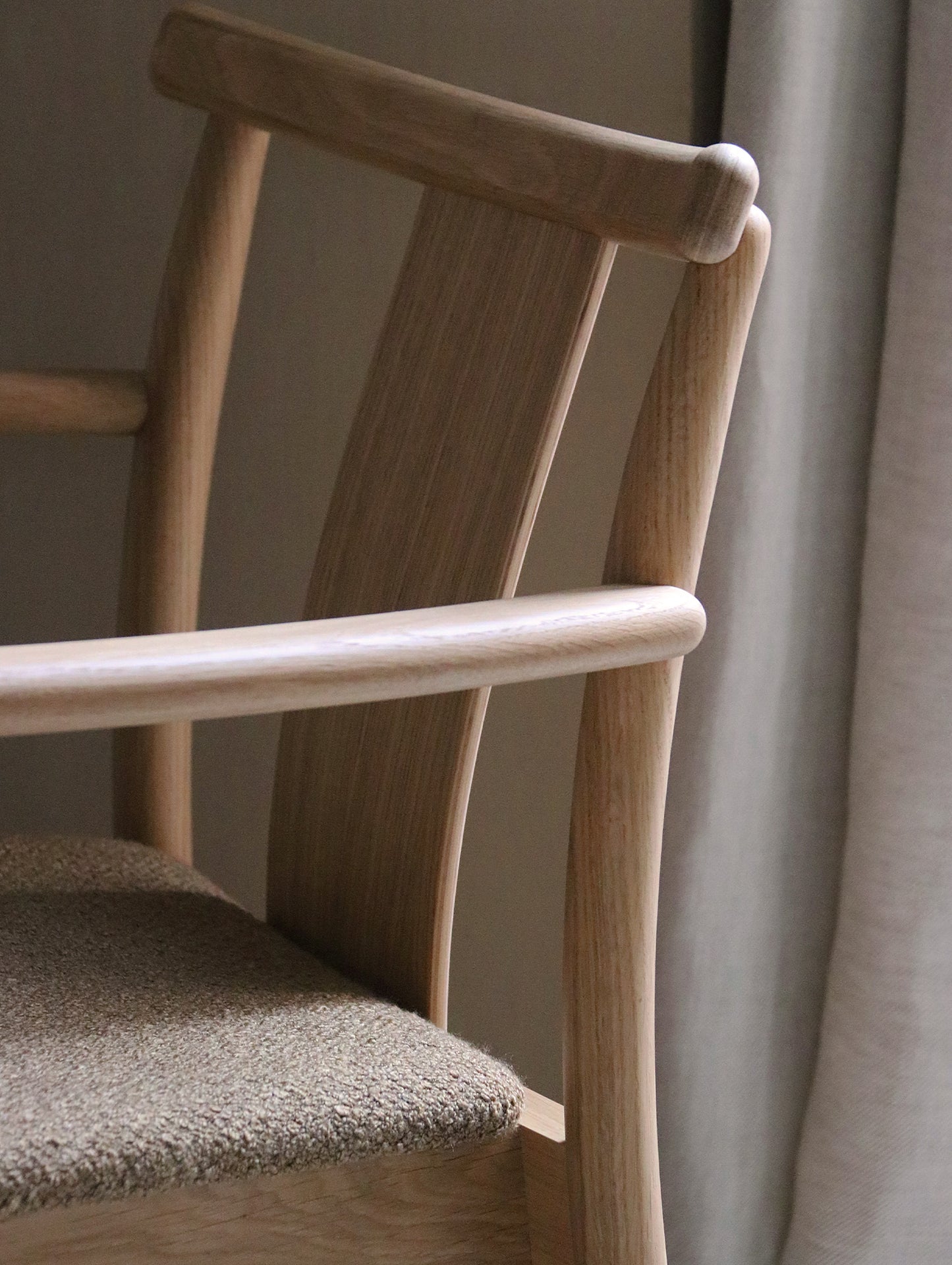 Merkur Dining Chair Upholstered by Audo Copenhagen