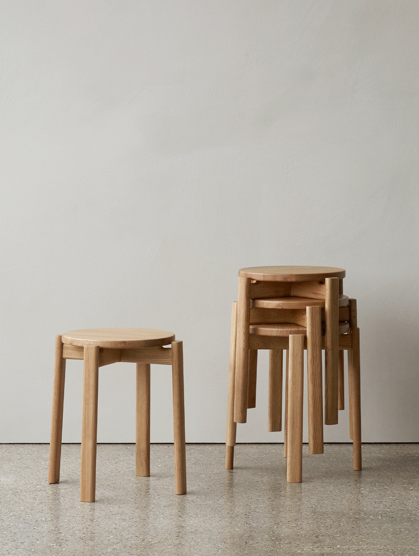 Passage Stool by Menu - Natural Oak