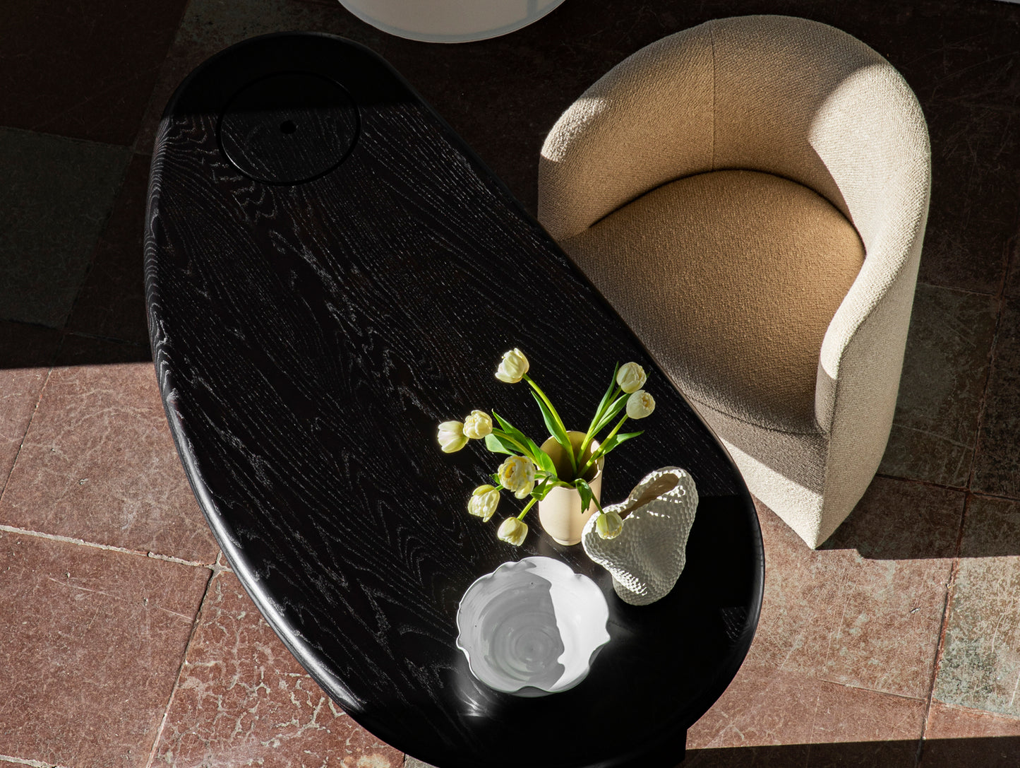 The Eclipse Desk by Menu - Dark Oiled Oak