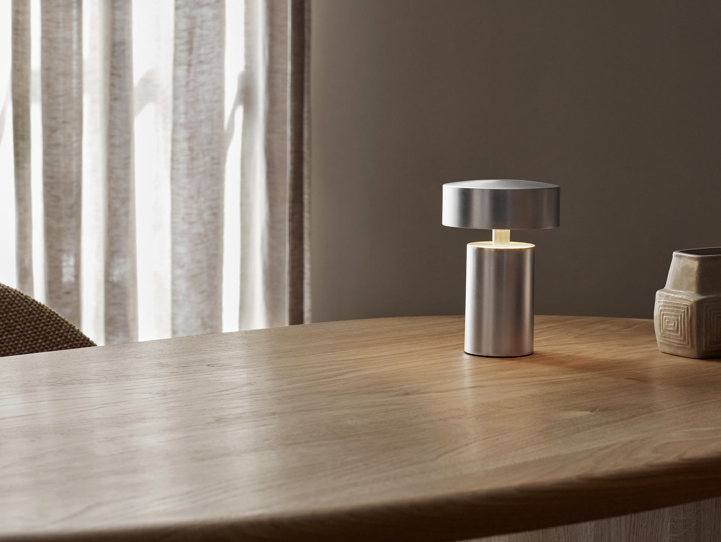 The Eclipse Desk by Menu - Natural Oiled Oak
