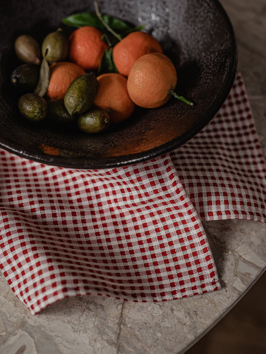 Troides Tea Towel by Menu - Burnt Sienna