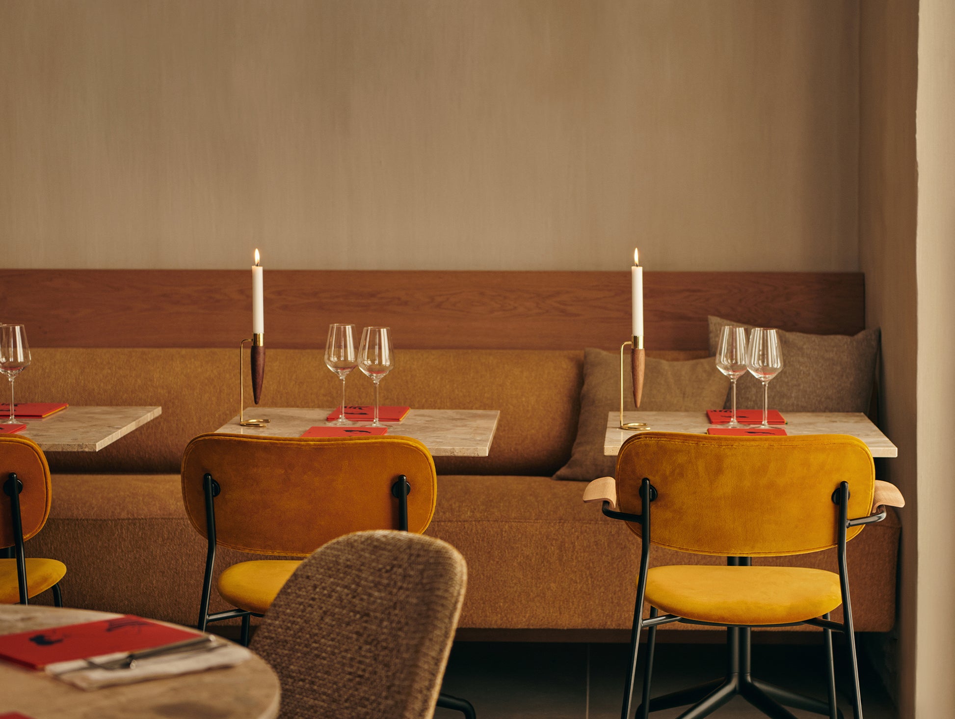 Eave Dining Sofa by Menu