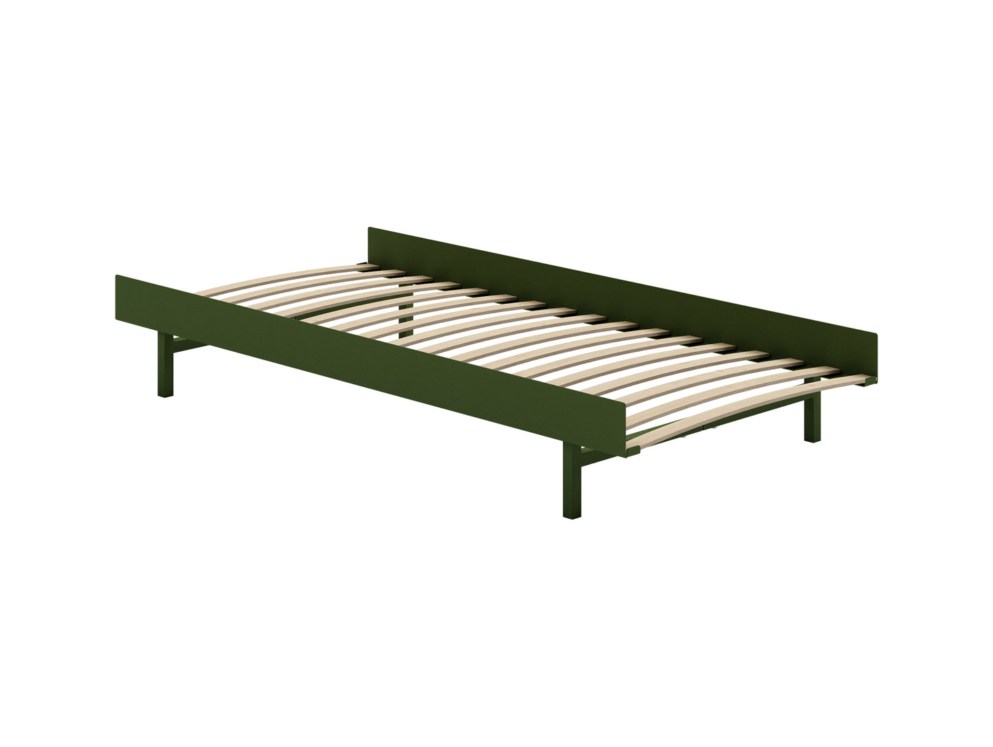 Bed 90 cm by Moebe - Pine Green 