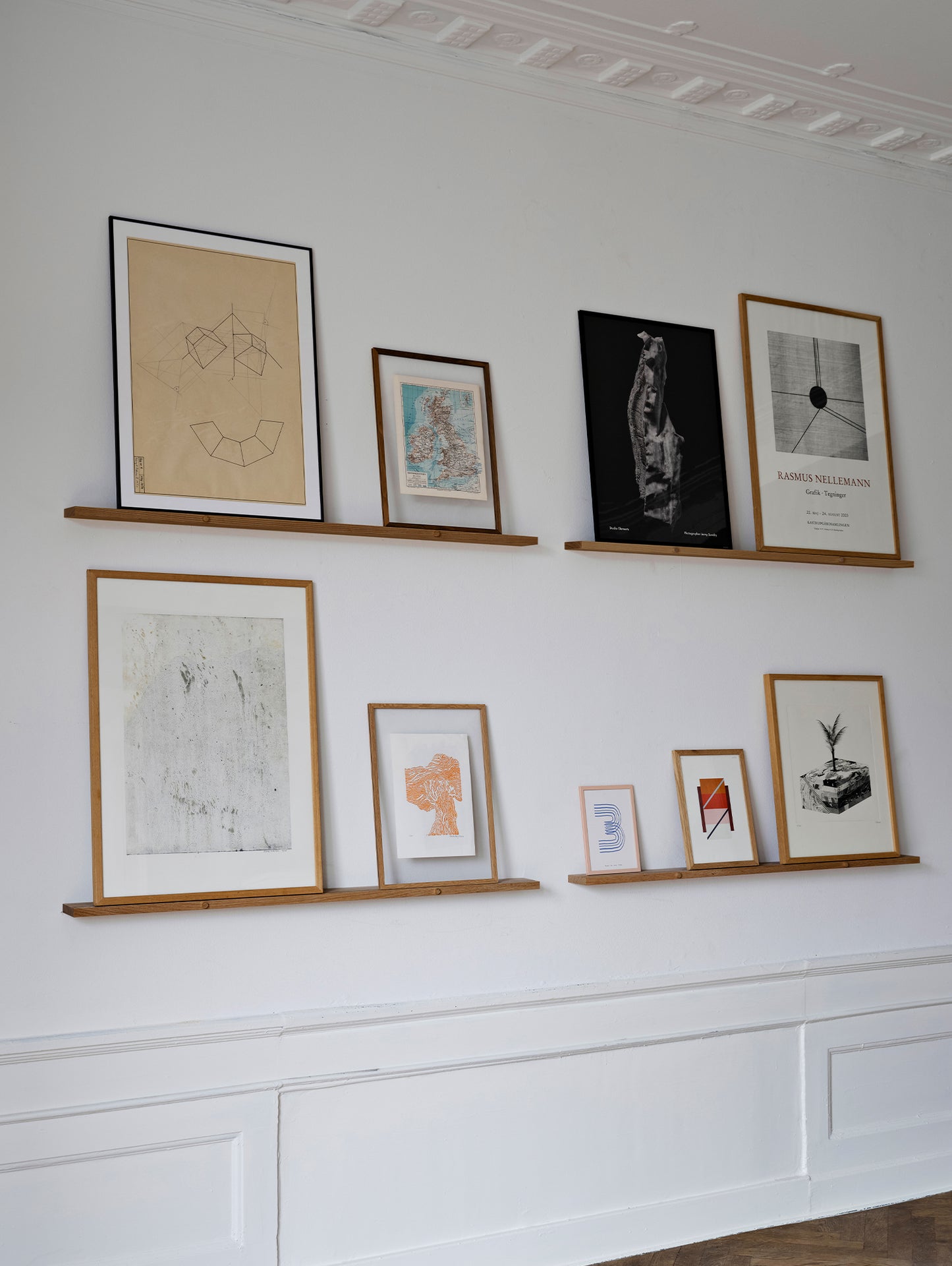 Gallery Shelf by Moebe - Oak