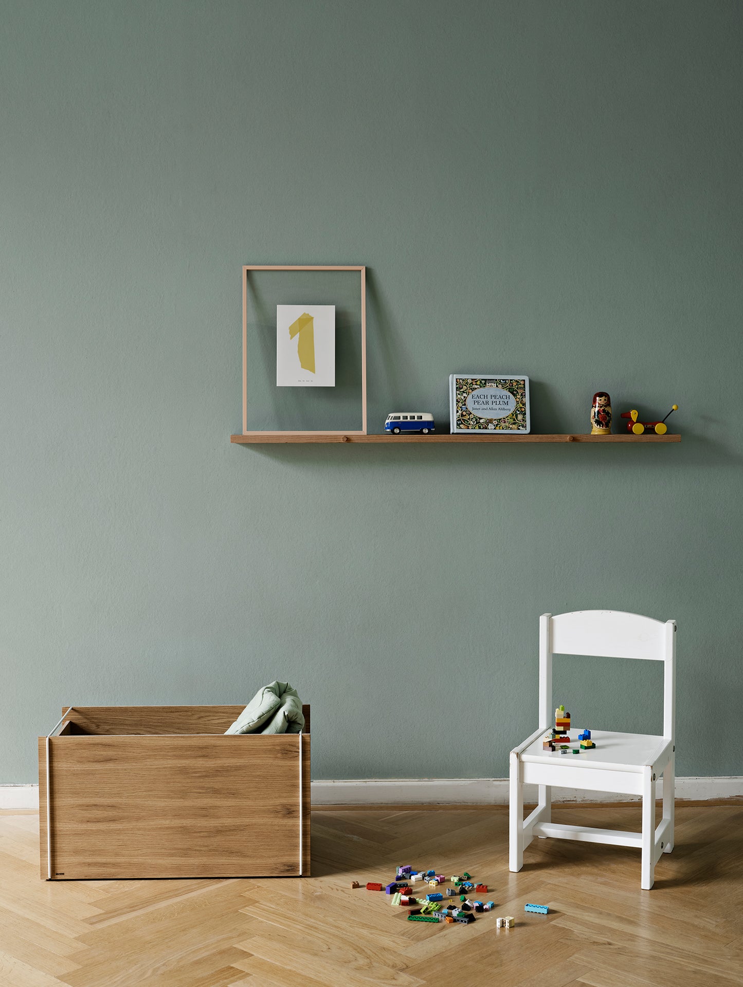 Gallery Shelf 115 cm by Moebe - Oak