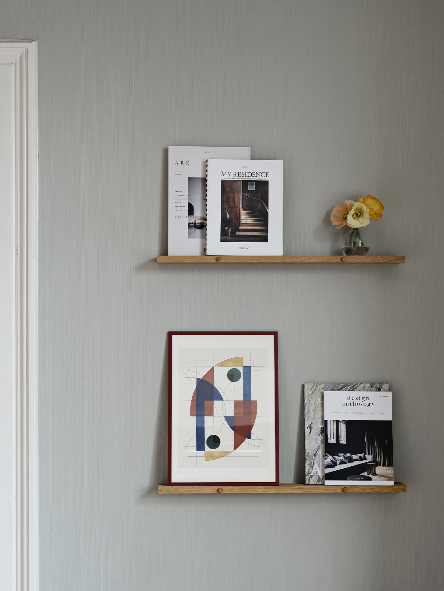 Gallery Shelf 70 cm by Moebe - Oak