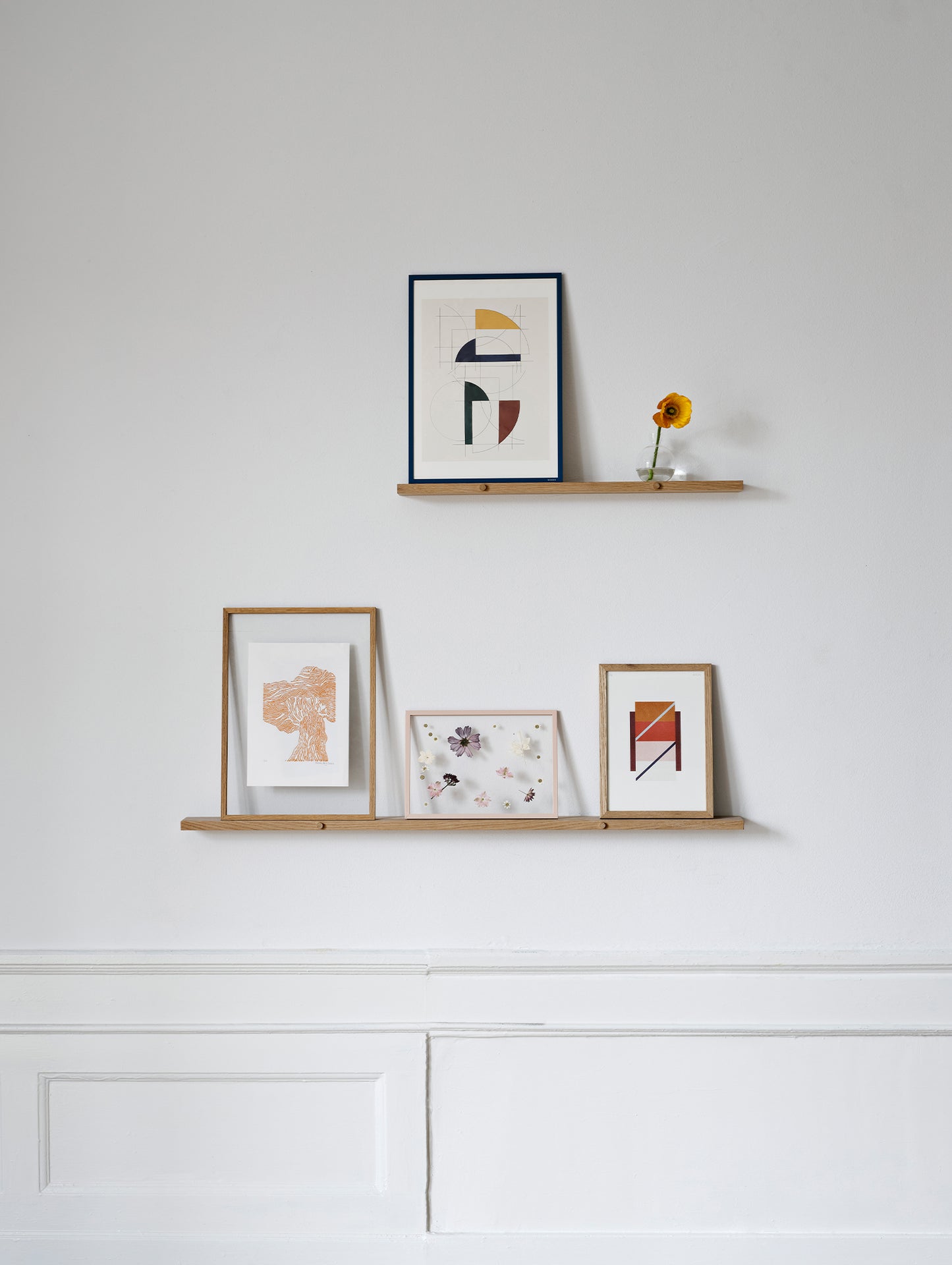 Gallery Shelf by Moebe - Oak