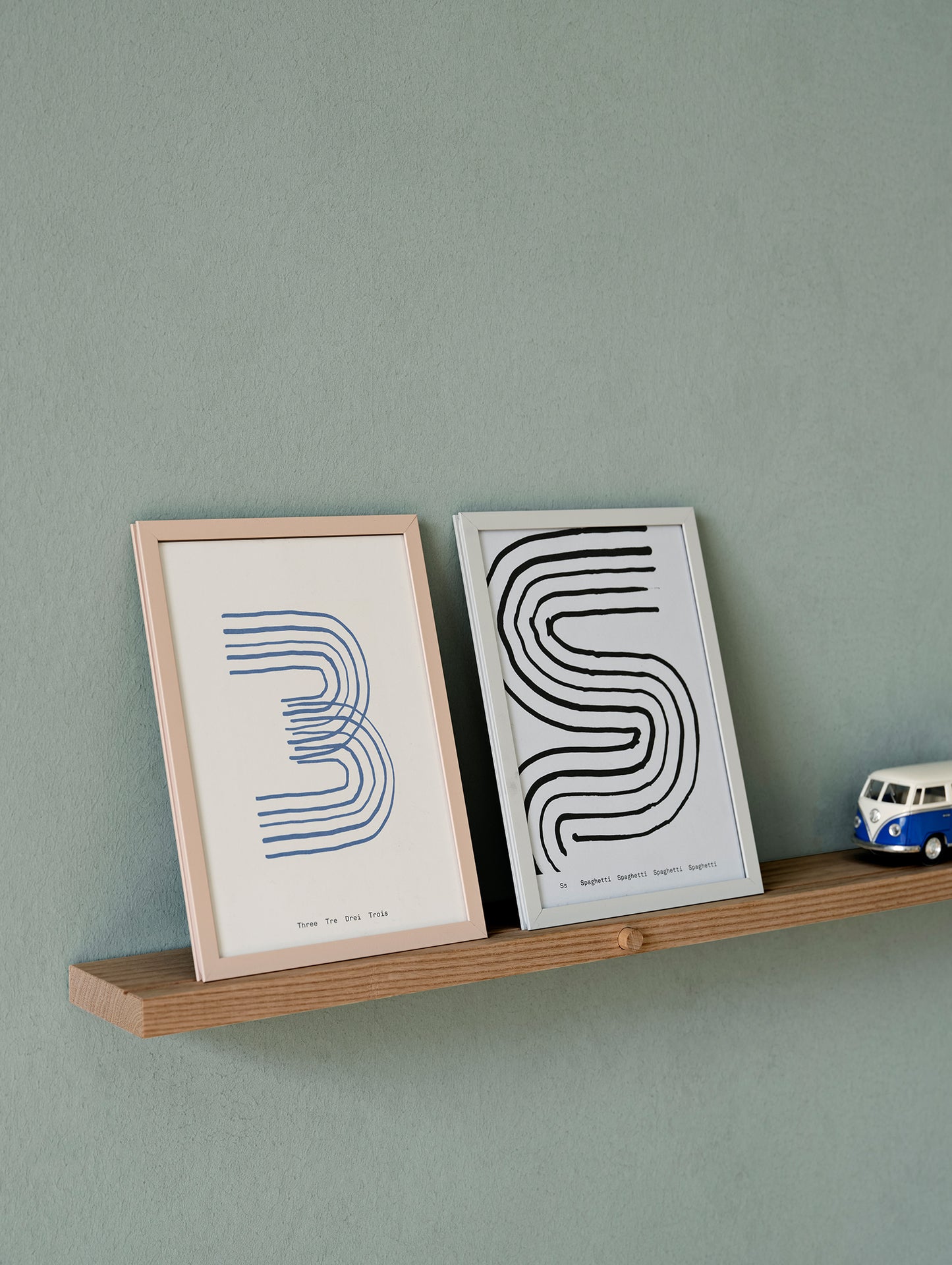 Gallery Shelf by Moebe - Oak