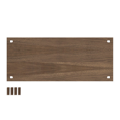 Moebe Shelf - 85 x 35 cm - Smoked Oak