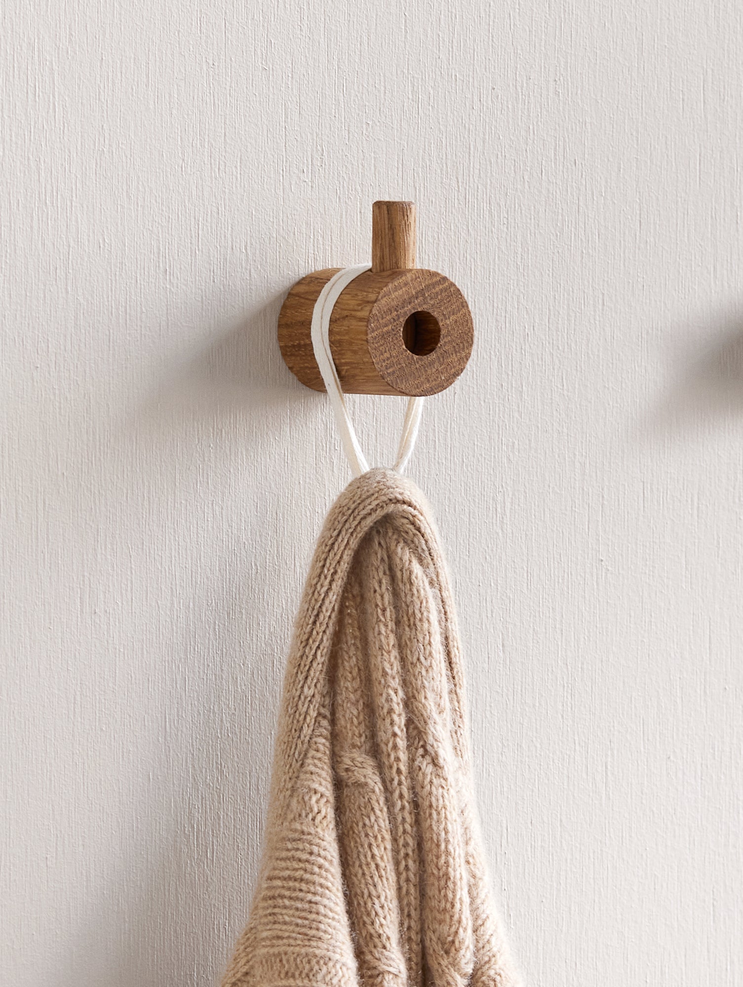 Wooden Wall Hook by Moebe