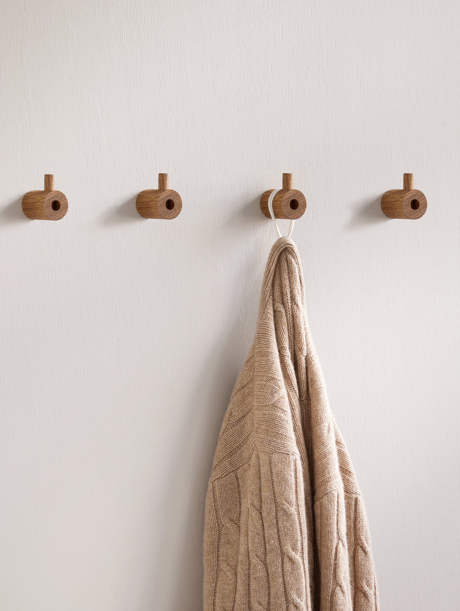Wooden Wall Hook by Moebe