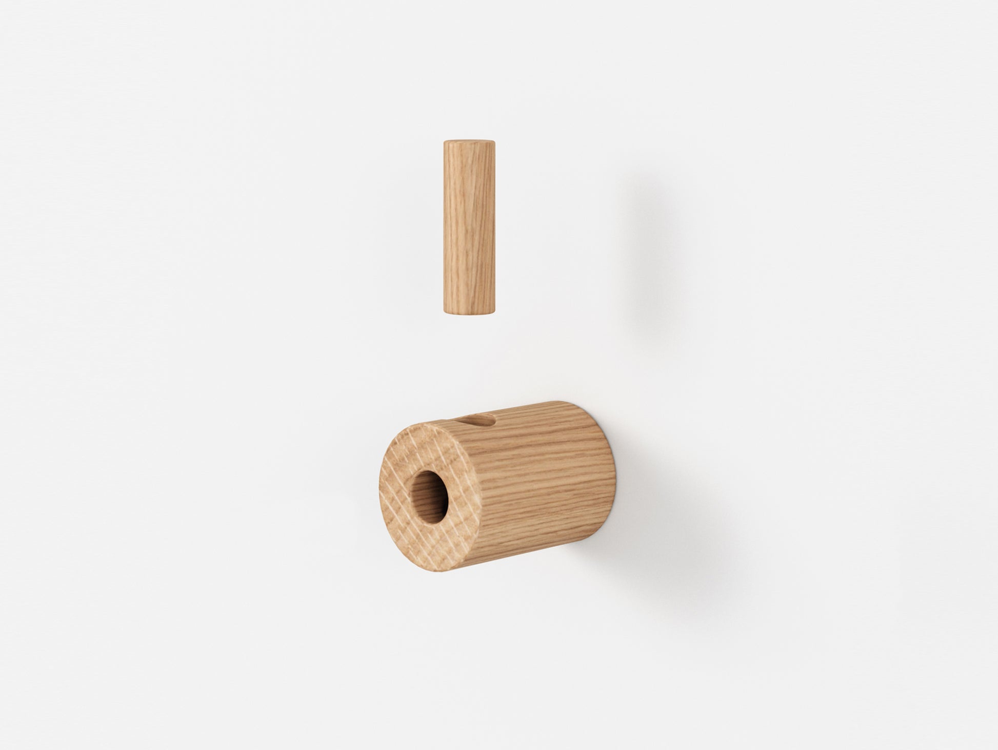 Wooden Wall Hook by Moebe