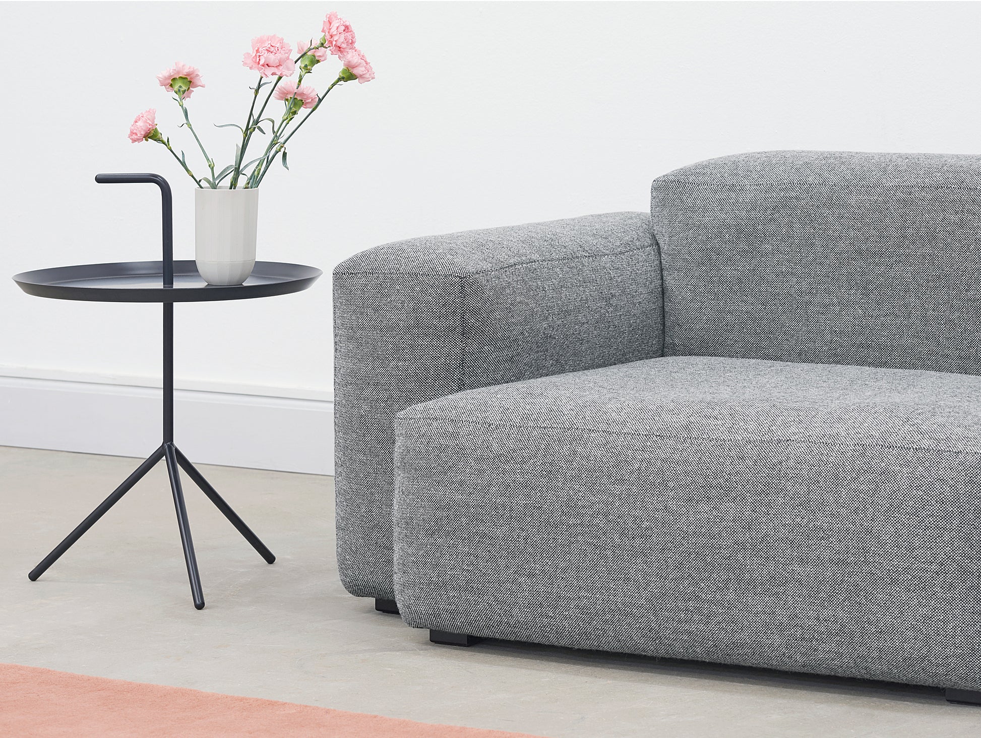 Mags Soft 3 Seater Sofa (Low Armrest) by HAY