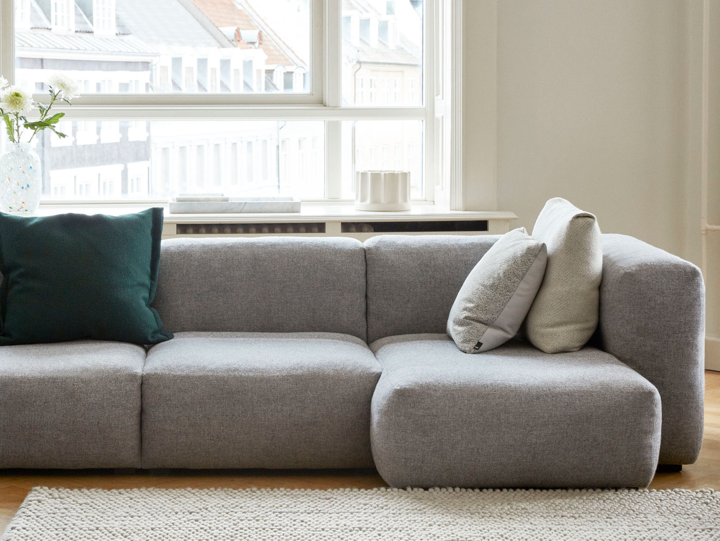 Mags Soft Sofa by HAY - combination 9 / hallingdal 130