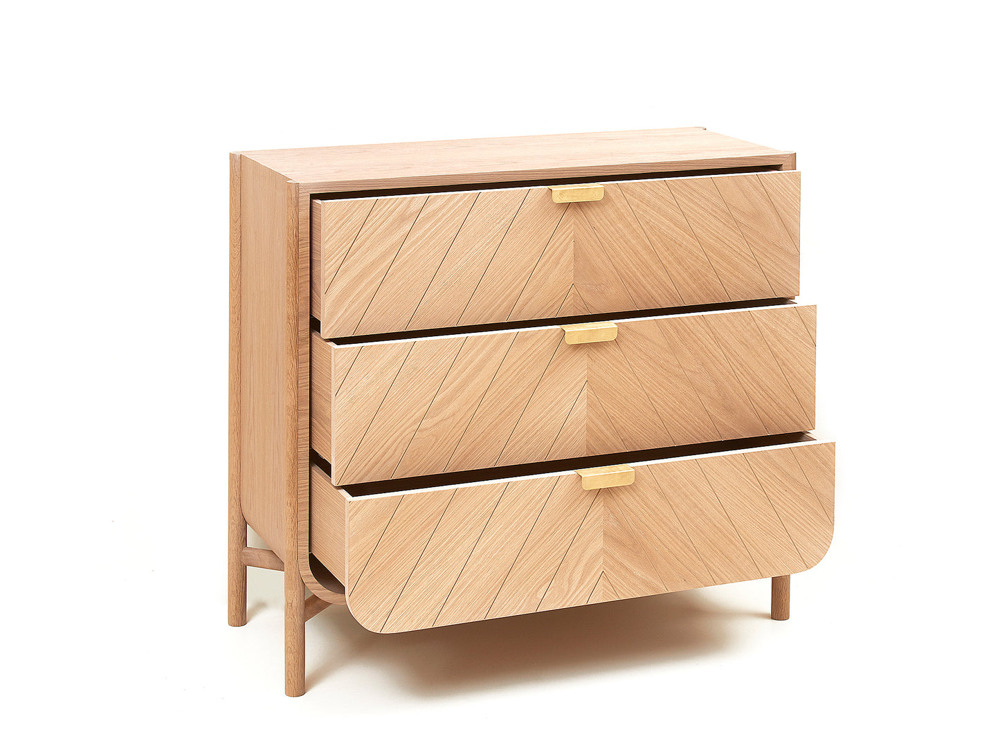 Natural Oak Marius Chest of Drawers by Hartô