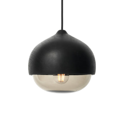 Terho Pendant Lamp by Mater - Black Stained Linden / Medium