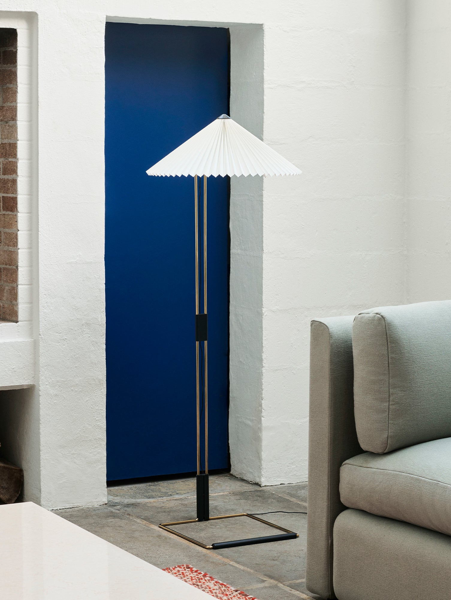 Matin Floor Lamp by HAY - White Shade