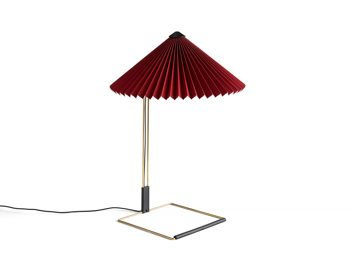 Matin Table Lamp by HAY - Large, Oxide Red