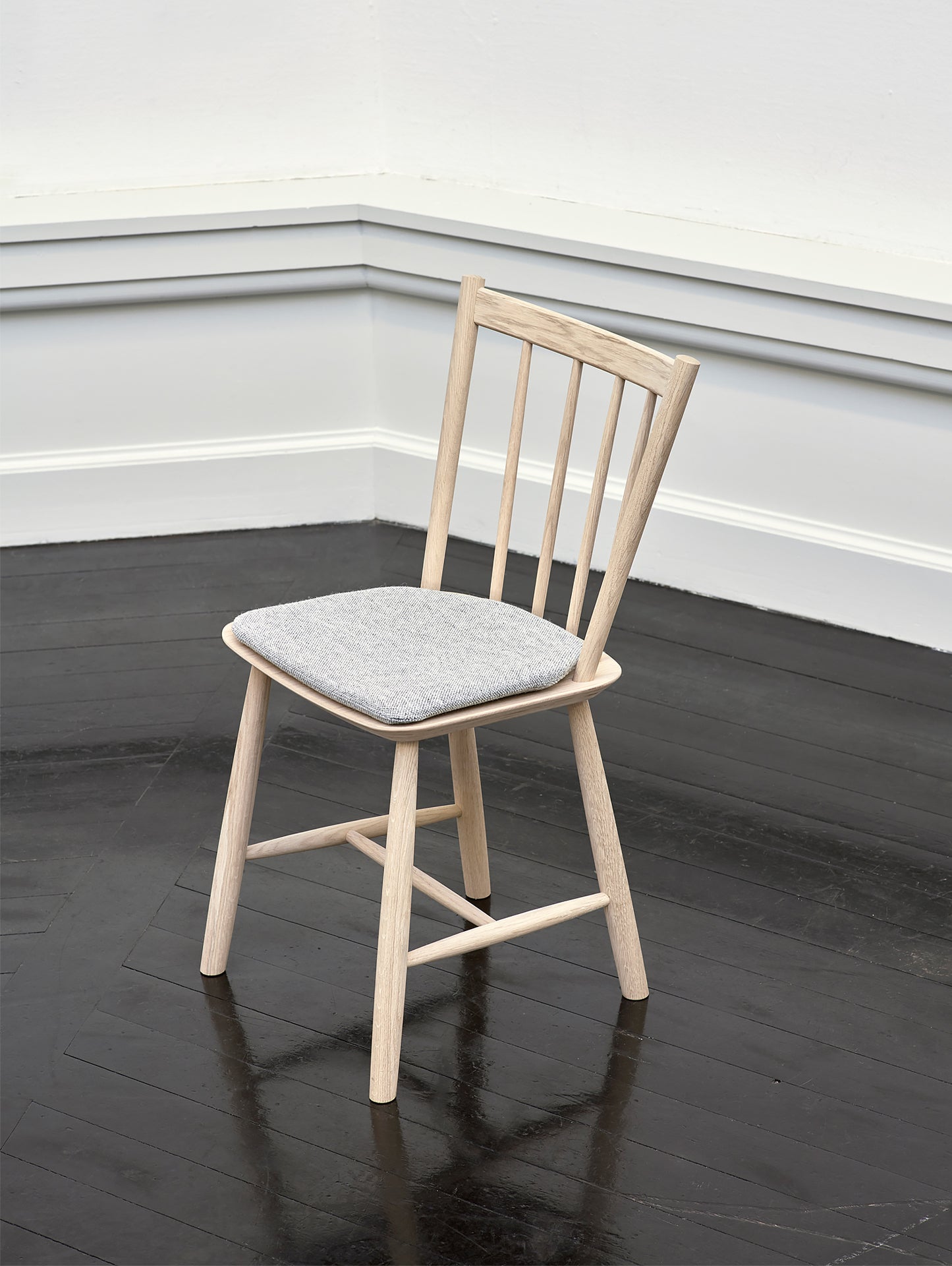 Matt Lacquered Oak J41 Chair by HAY