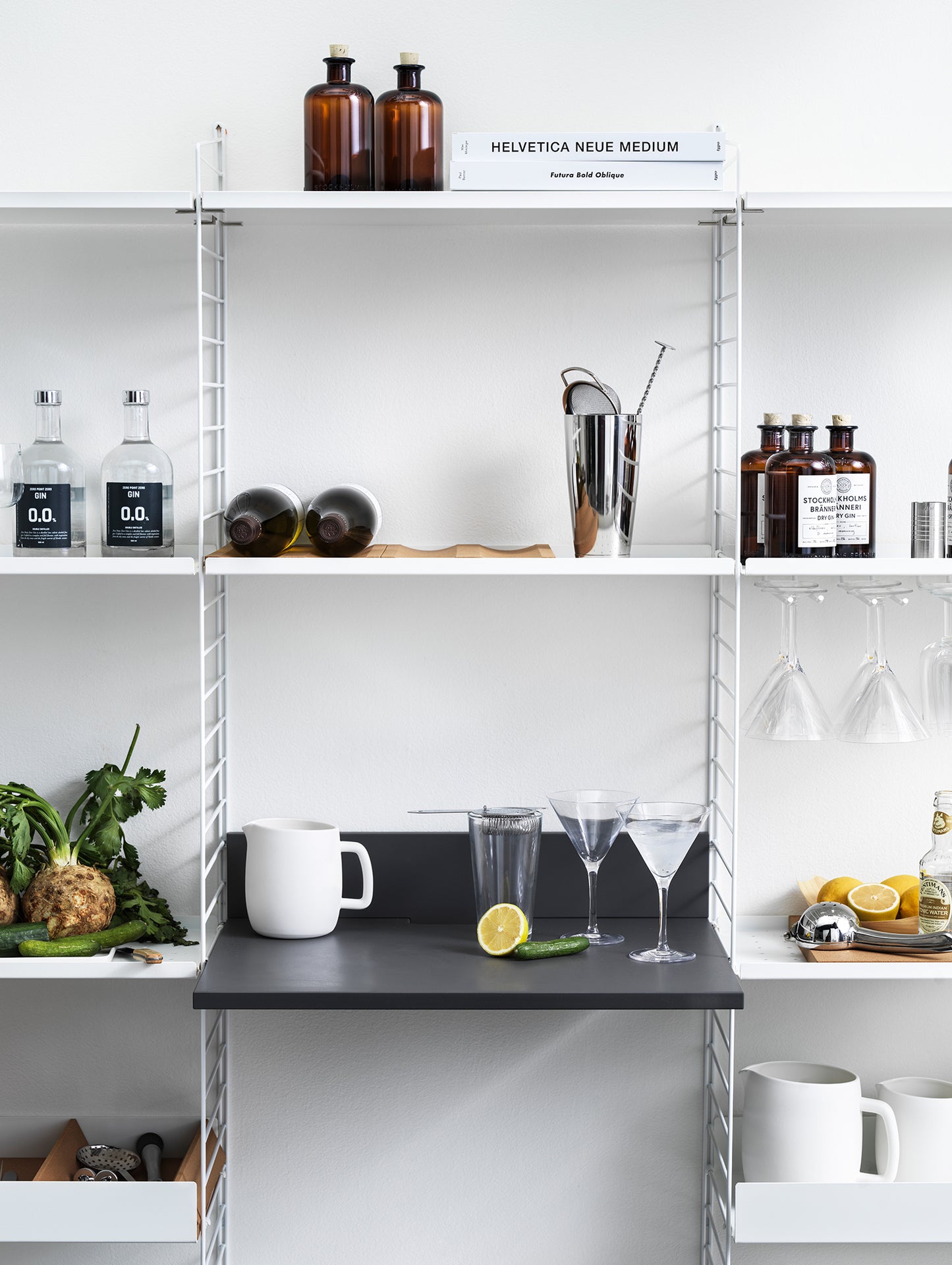 String Media Shelf