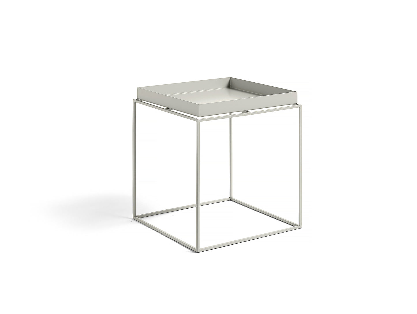 Medium Warm Grey Tray Table by HAY