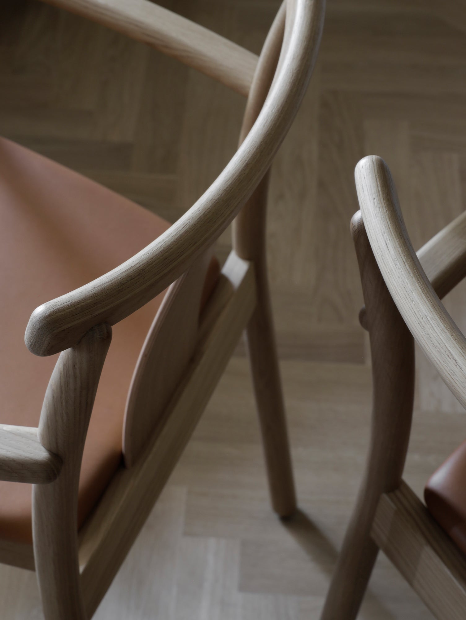 Merkur Dining Chair Upholstered by Audo Copenhagen.