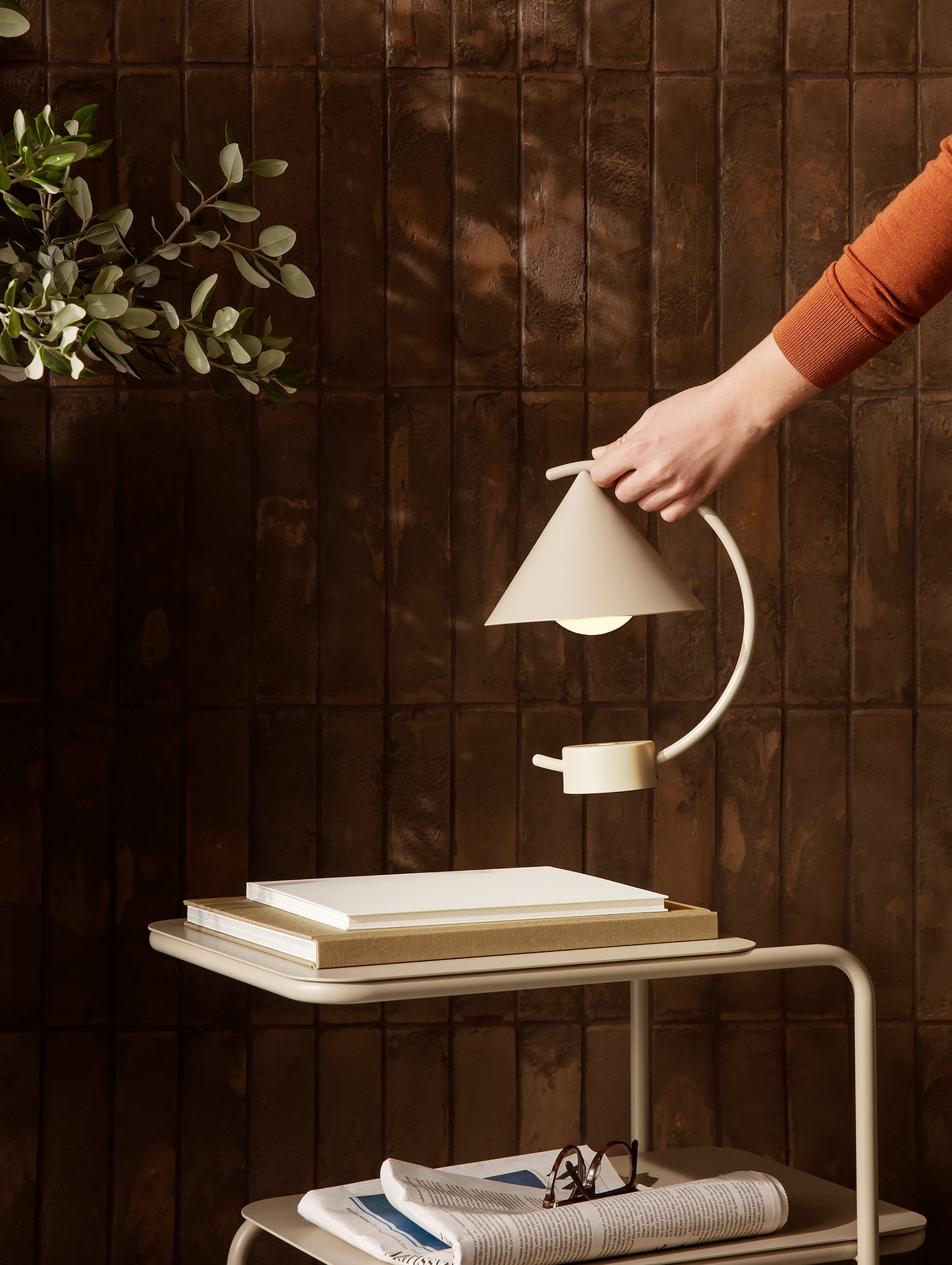 Cashmere Meridian Lamp by Ferm Living