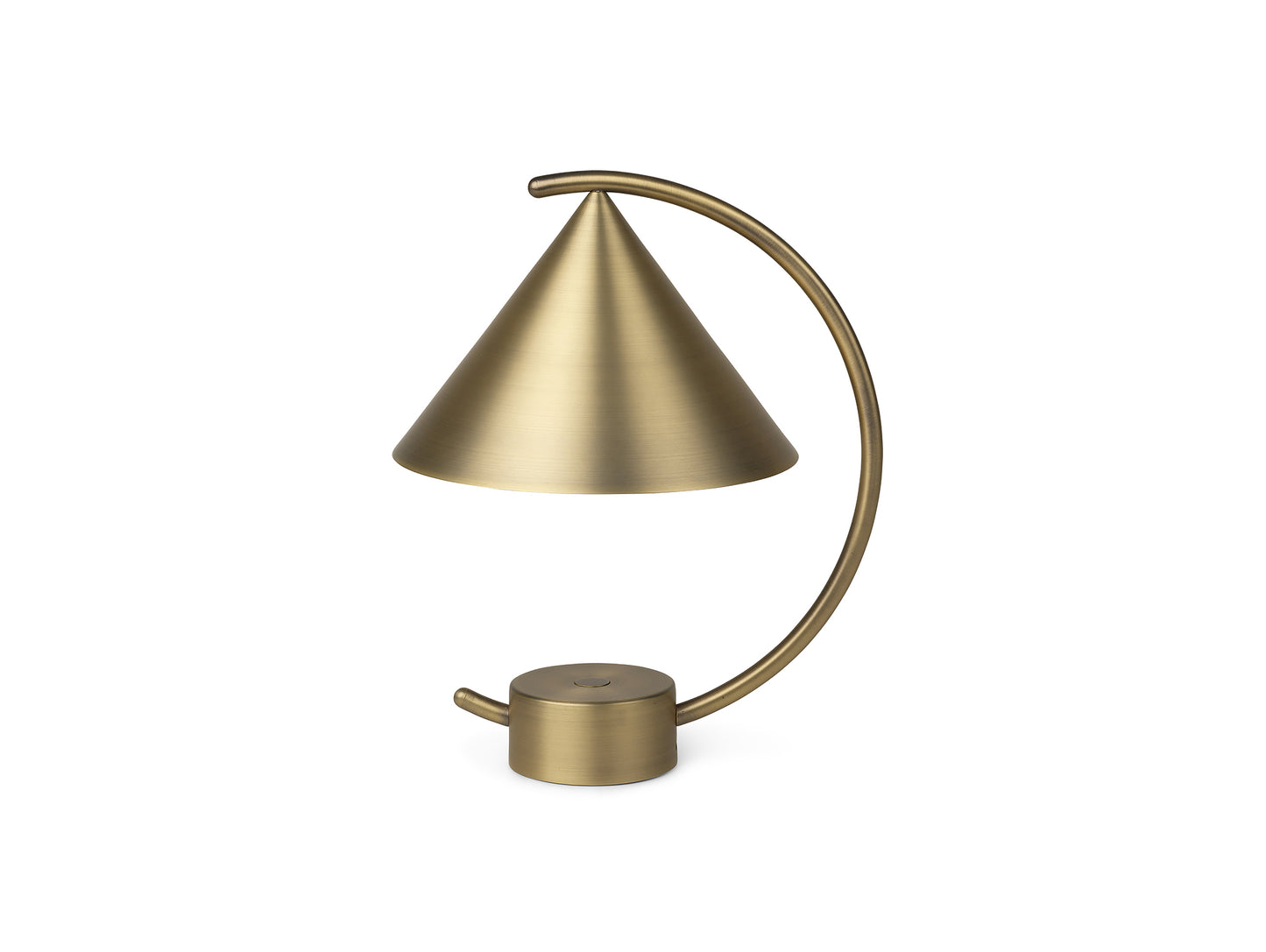 Brass Coated Steel Meridian Lamp by Ferm Living