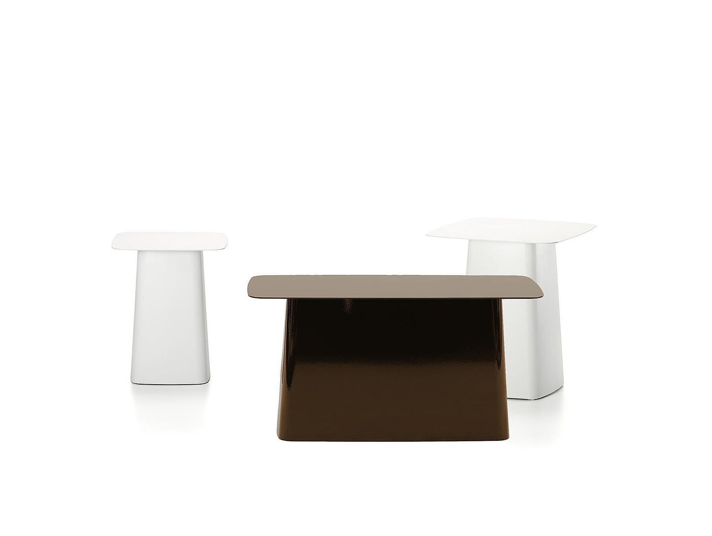 Metal Side Tables by Vitra